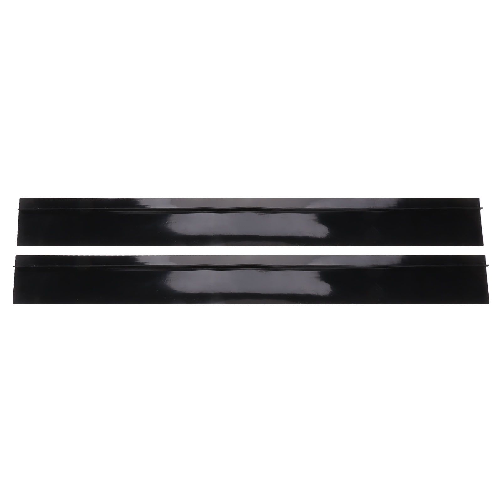 2pcs Kitchen Wide Gap Filler Strip Anti Oil Sealing Strip T Shaped Silicone