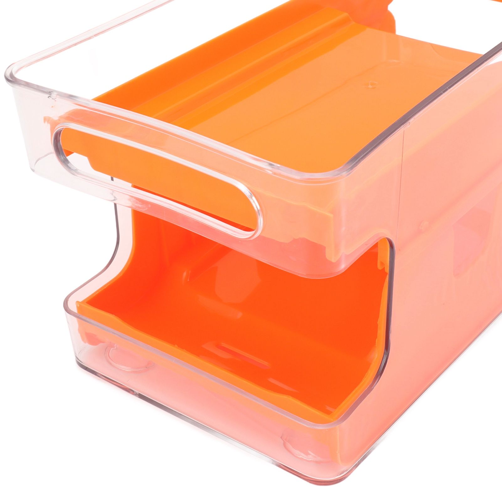 2 Tier Soda Can Rack Beverage Can Can Storage Holder Can Holder for Pantry view 14