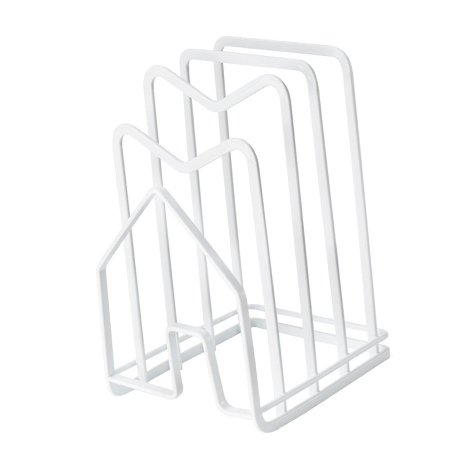 Chopping Board Storage Rack Multifunctional Pot Pan Lid Stand Holder Iron Good view 2