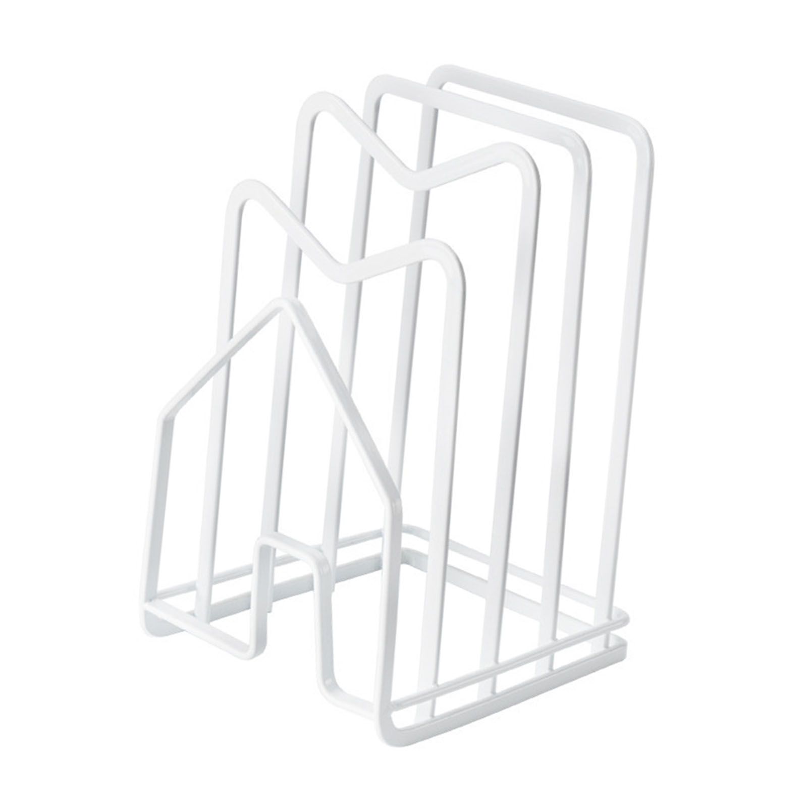 Chopping Board Storage Rack Multifunctional Pot Pan Lid Stand Holder Iron Good view 3
