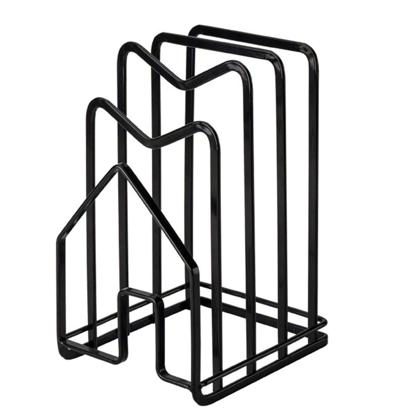 Chopping Board Storage Rack Multifunctional Pot Pan Lid Stand Holder Iron Good