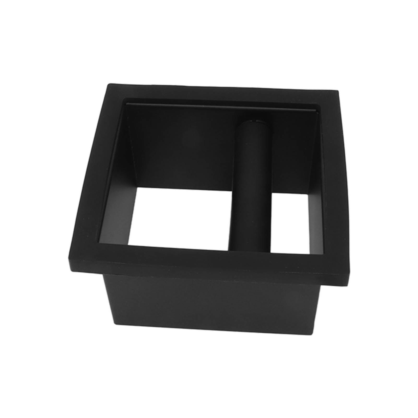 Coffee Ground Knock Box Chute Stainless Steel Built in Desktop Bottomless view 8