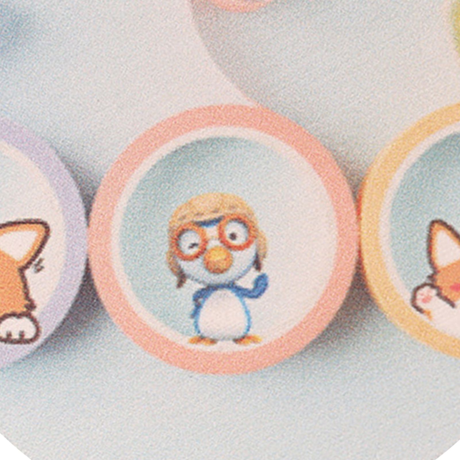 Round Cartoon Diatom Mud Coaster Water Absorbent Coaster Cutlery Insulation view 12