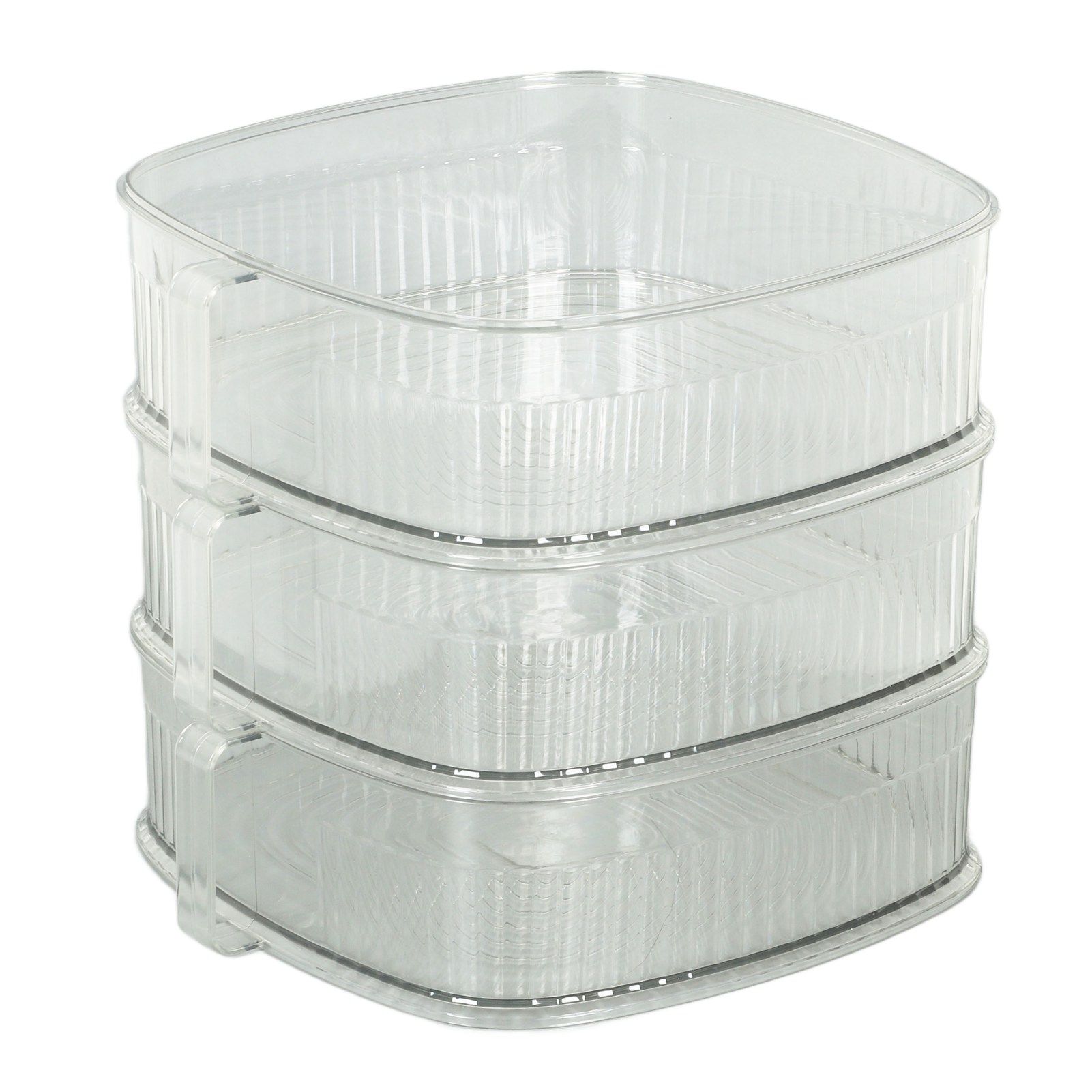 Transparent Dish Dust Cover Dustproof Multi Layer Dish Cover Multifunctional view 3
