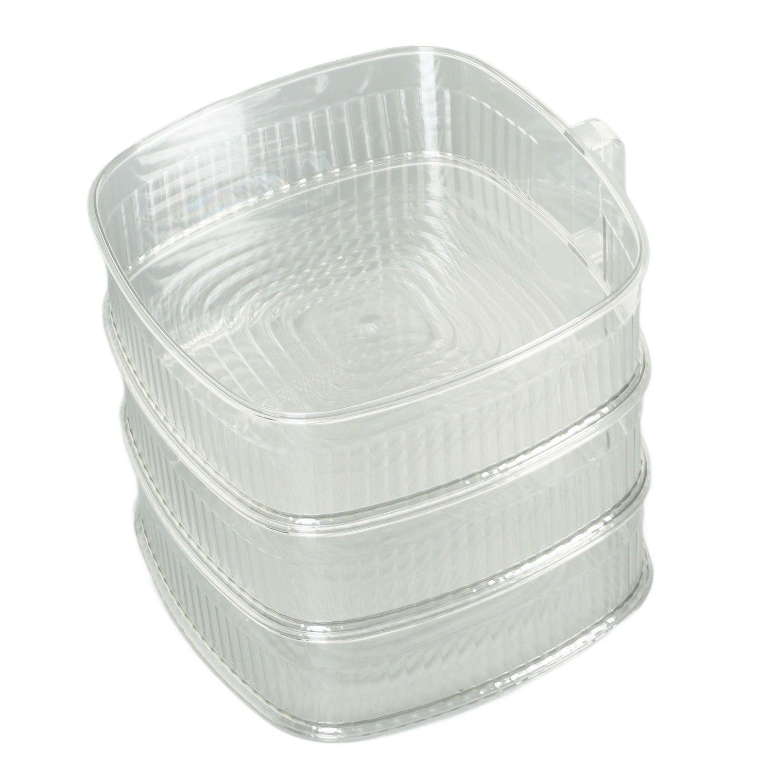 Transparent Dish Dust Cover Dustproof Multi Layer Dish Cover Multifunctional view 6
