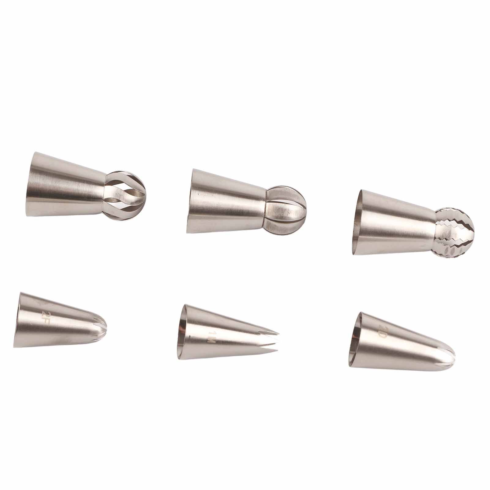 6PCS Baking Tip Stainless Steel Decorating Pastry Piping Nozzle Set for Cake view 10
