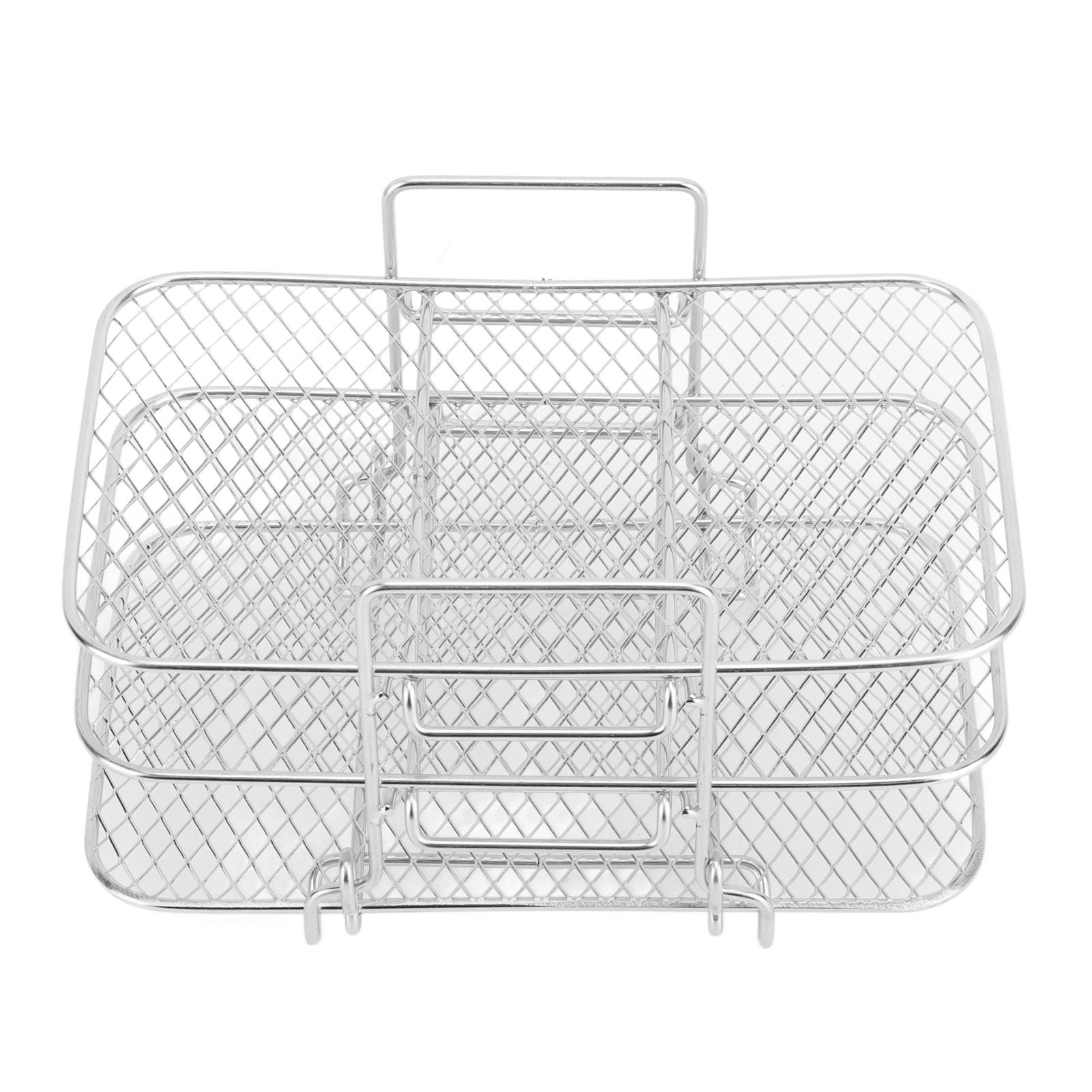 3 Layer Fryer Rack Stainless Steel Stackable Grill Rack 3 Tier Baking Rack for view 6