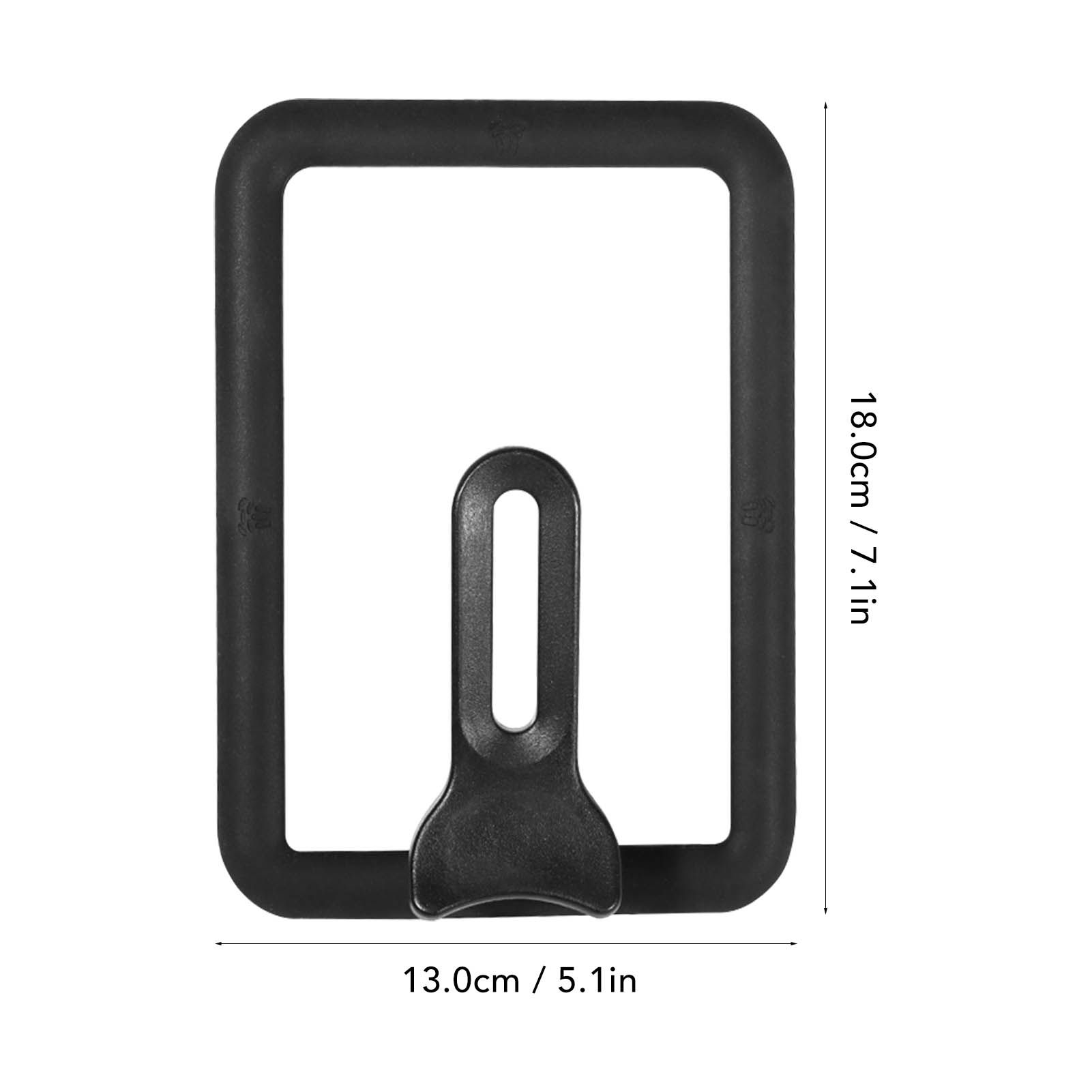 Rectangle Glass Pot Cover Thickened Standable Visible Silicone Rectangle Pan view 10