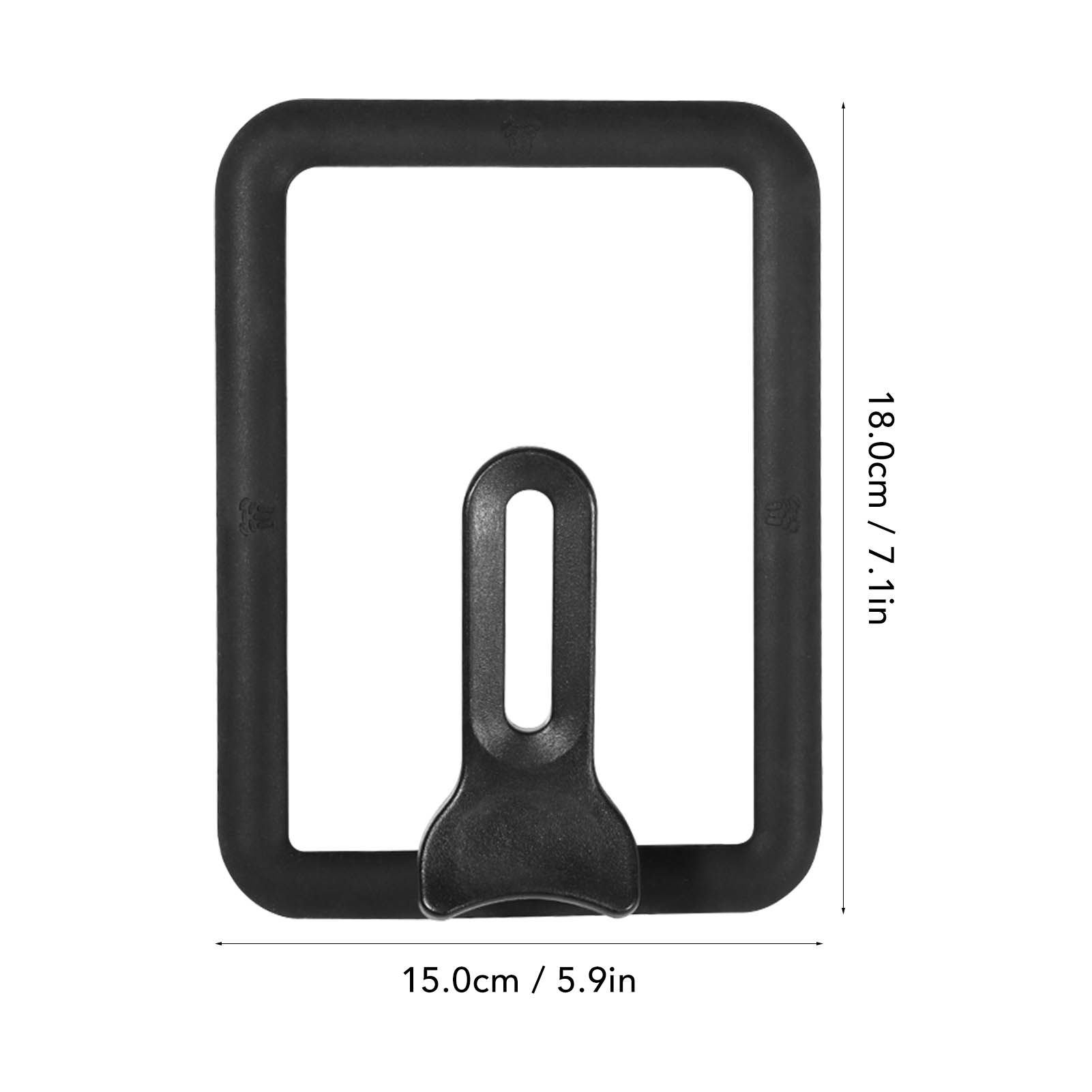 Rectangle Glass Pot Cover Thickened Standable Visible Silicone Rectangle Pan view 10