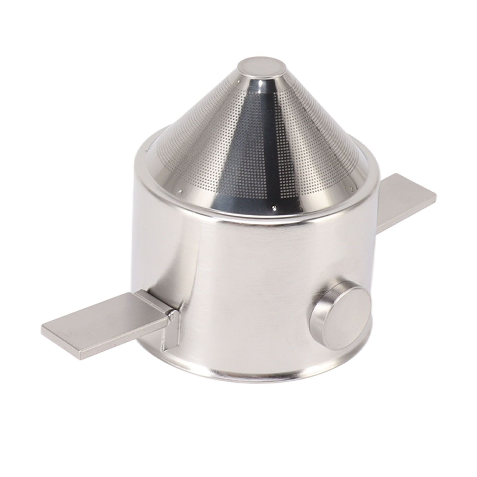 Portable Pour Over Coffee Filter Collapsible Reusable Stainless Steel Slow view 2