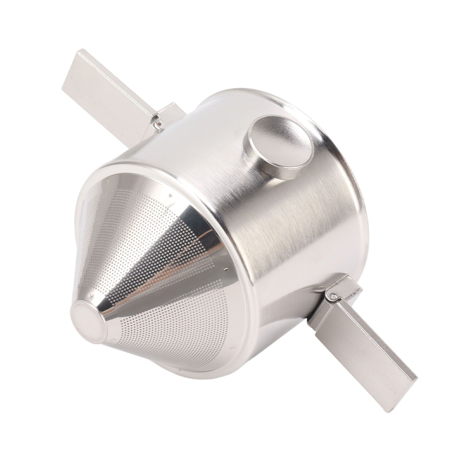 Portable Pour Over Coffee Filter Collapsible Reusable Stainless Steel Slow view 9