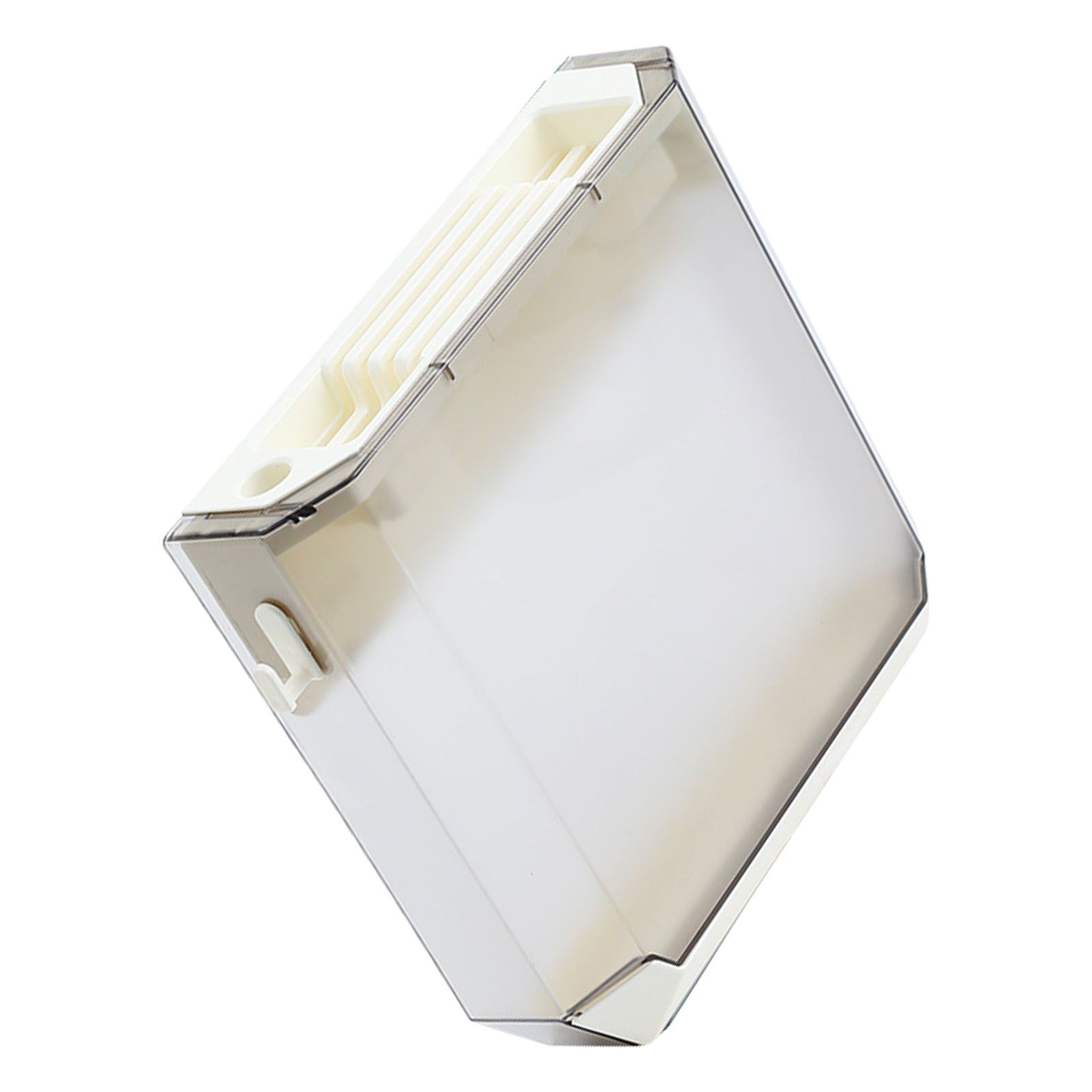 Wall Mounted Knife Holder Ultrathin Plastic Installation Box Storage Rack for view 2