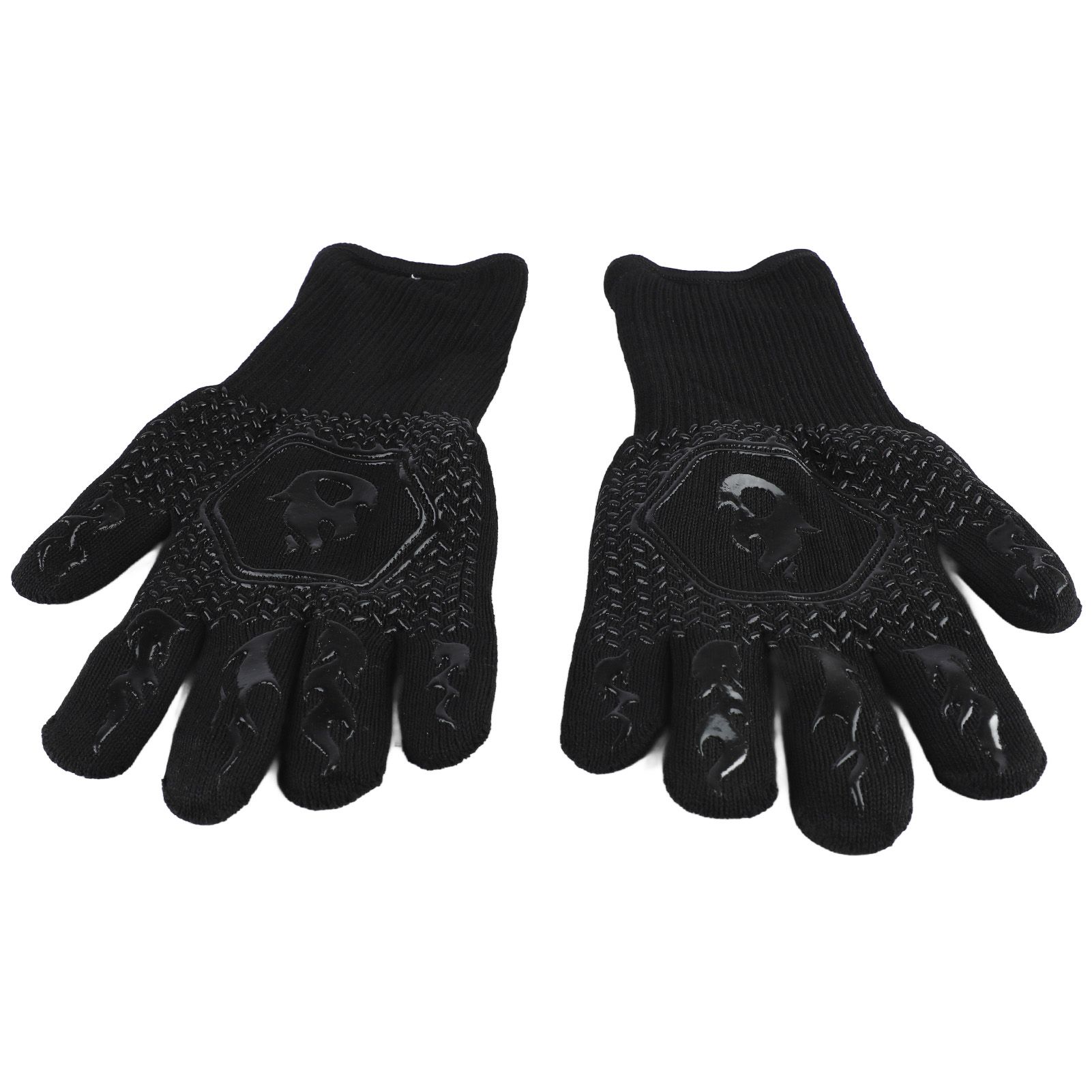 BBQ Gloves Heat Resistant Grilling Gloves Non Slip Oven Gloves Long Kitchen view 2
