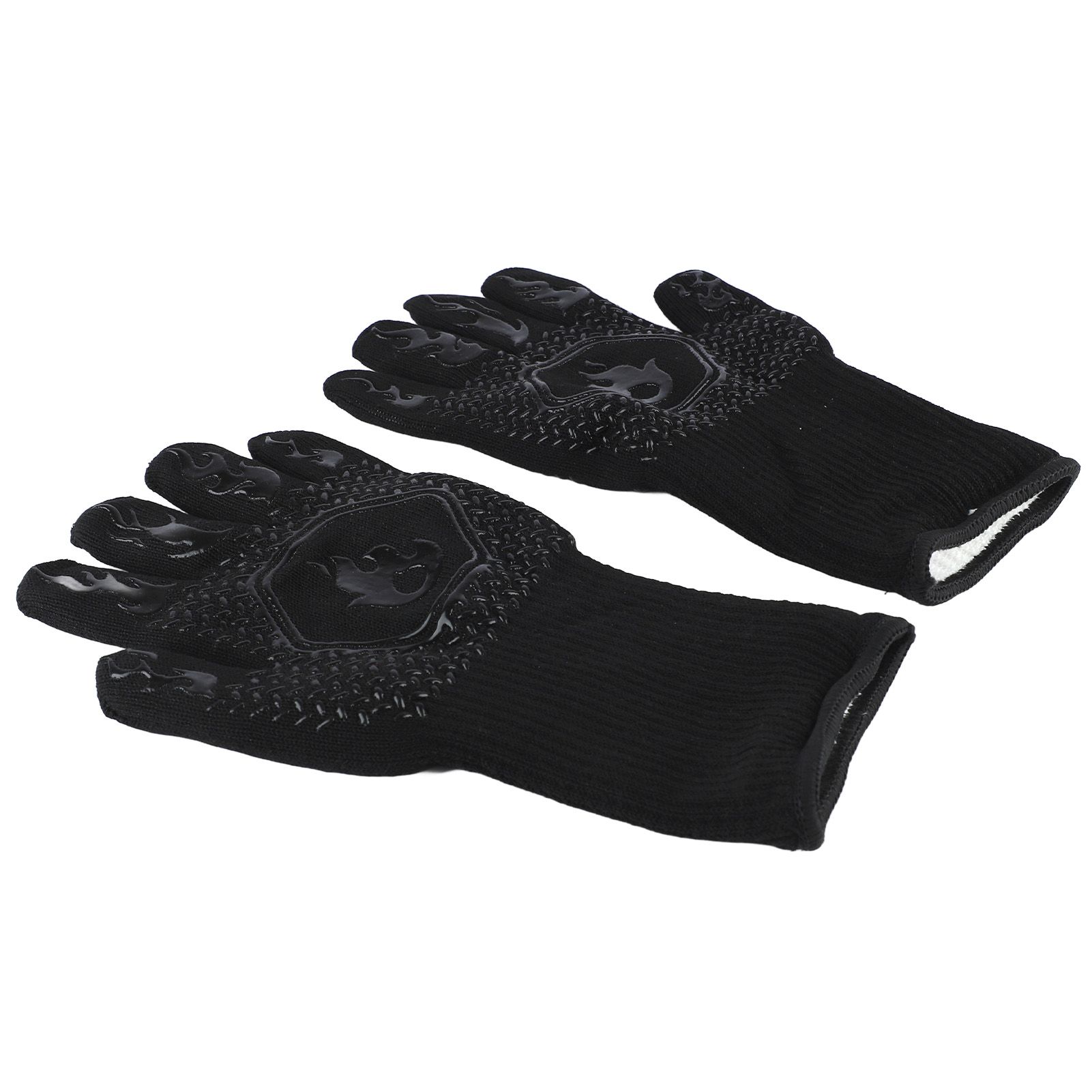 BBQ Gloves Heat Resistant Grilling Gloves Non Slip Oven Gloves Long Kitchen view 4