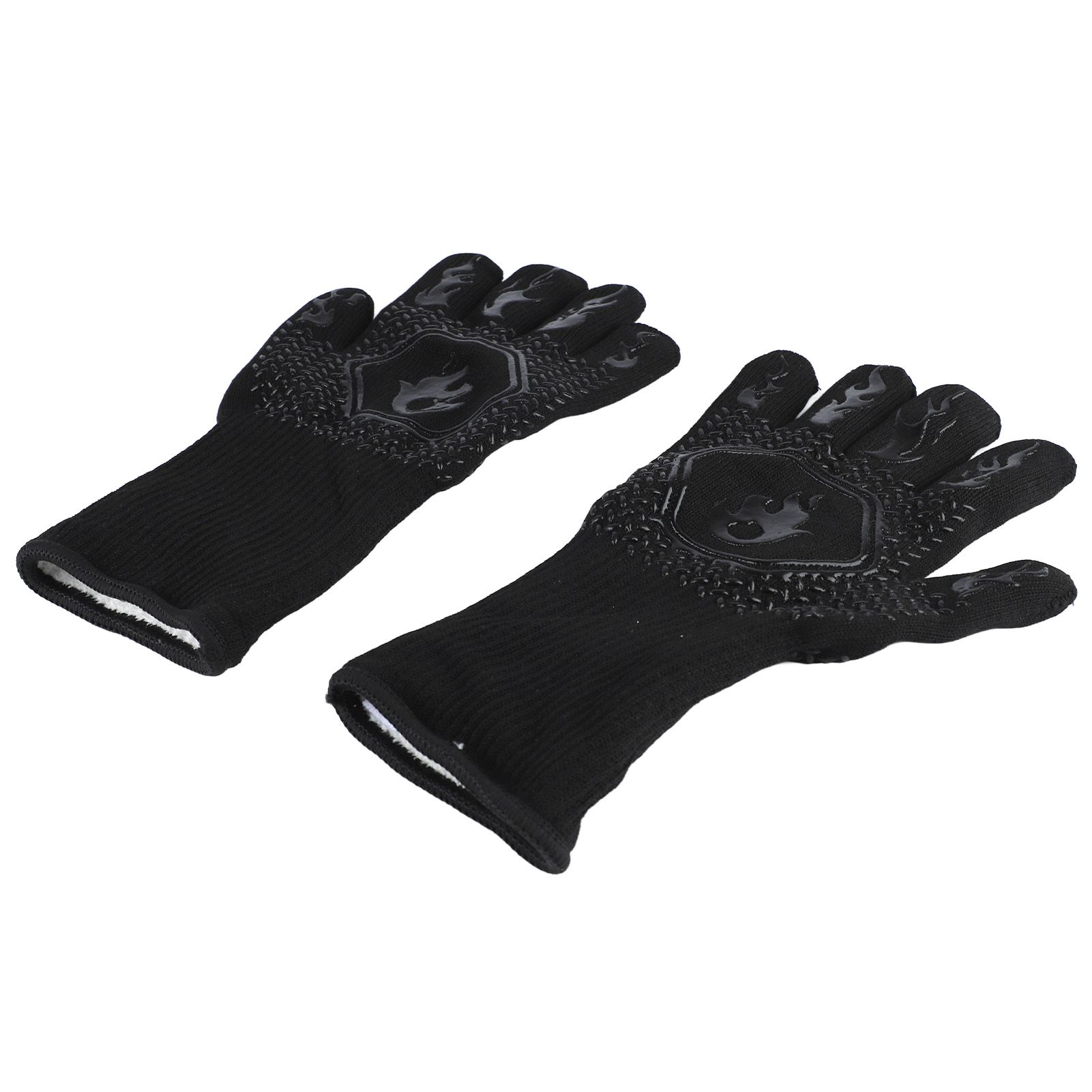 BBQ Gloves Heat Resistant Grilling Gloves Non Slip Oven Gloves Long Kitchen view 5