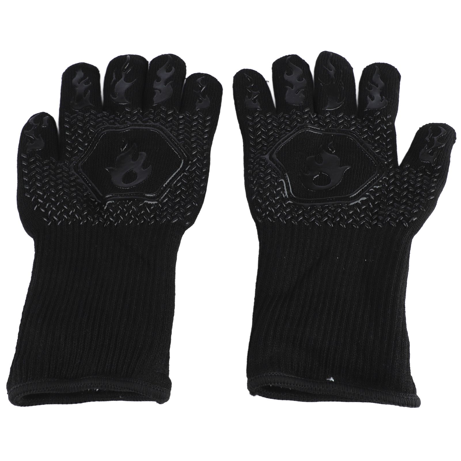 BBQ Gloves Heat Resistant Grilling Gloves Non Slip Oven Gloves Long Kitchen view 8