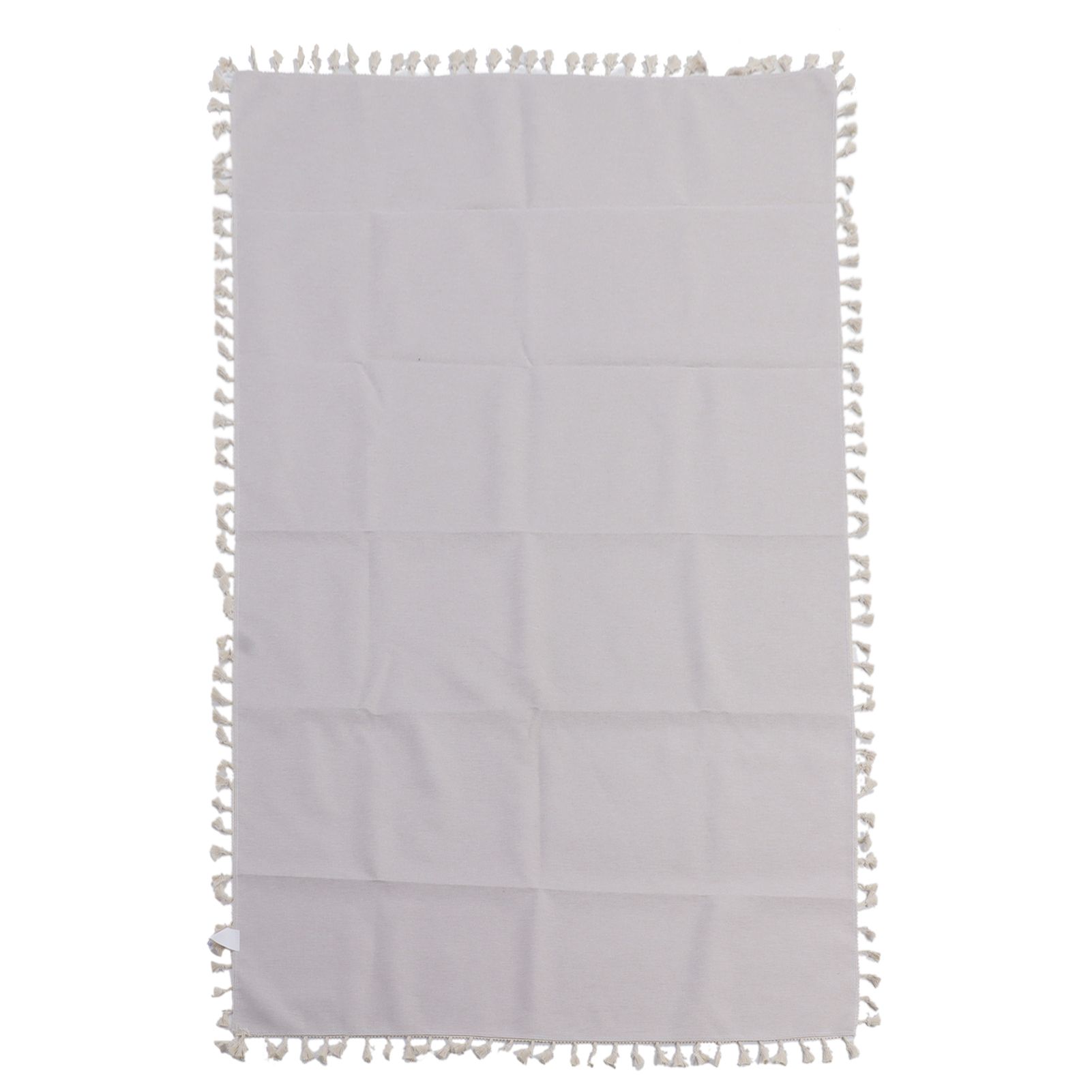 Cotton Linen Tablecloths Waterproof Oilproof Washable Wrinkle Free Tassels view 9