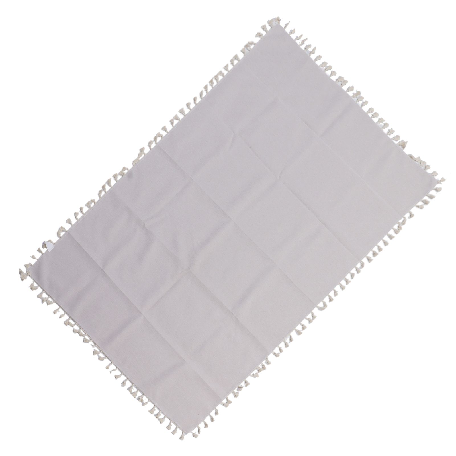 Cotton Linen Tablecloths Waterproof Oilproof Washable Wrinkle Free Tassels view 10
