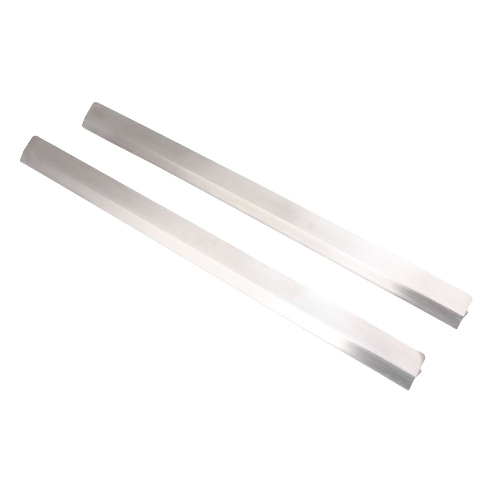 2PCS Kitchen Stove Counter Gap Cover Easy Cleaning Stainless Steel Gap Cover view 3