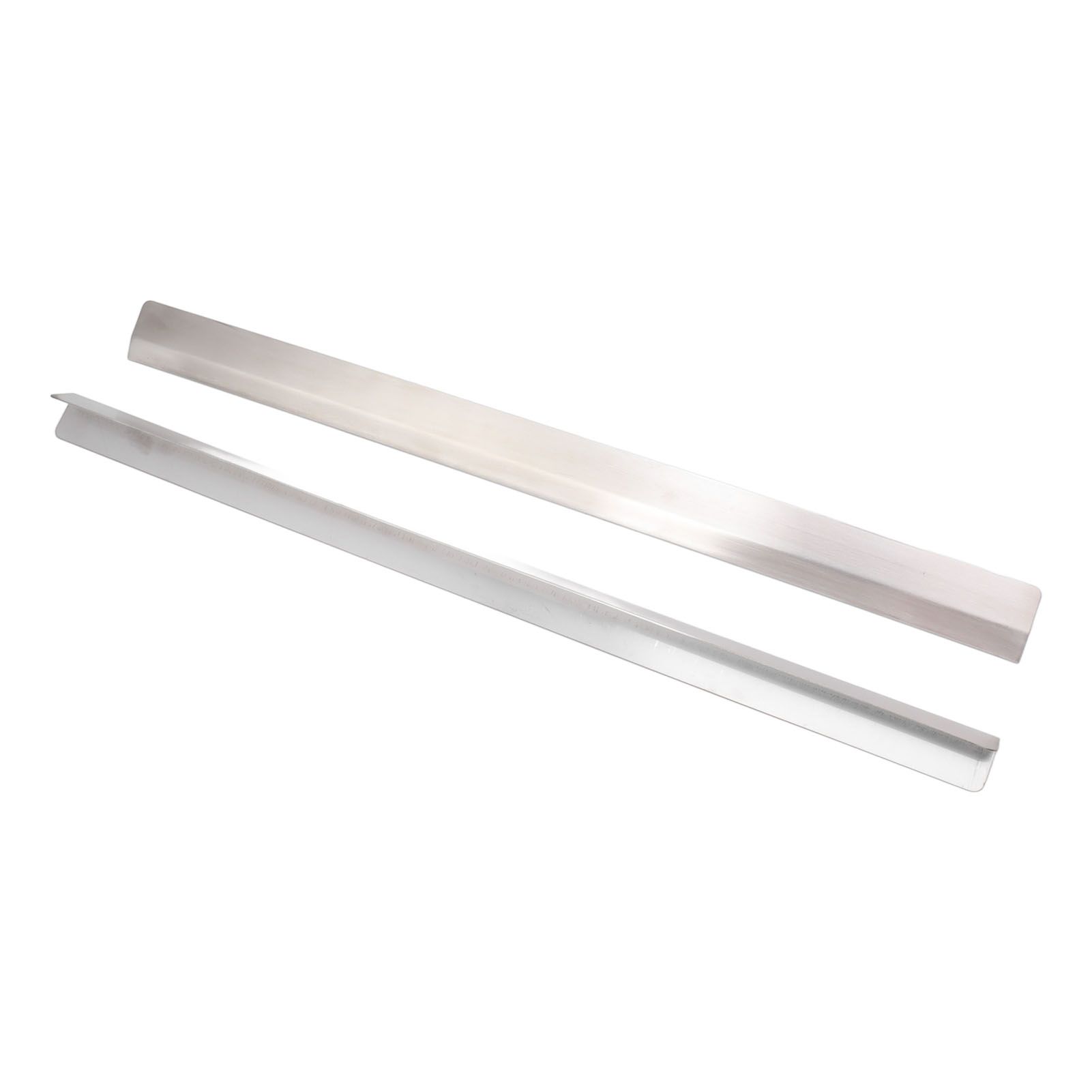 2PCS Kitchen Stove Counter Gap Cover Easy Cleaning Stainless Steel Gap Cover view 5