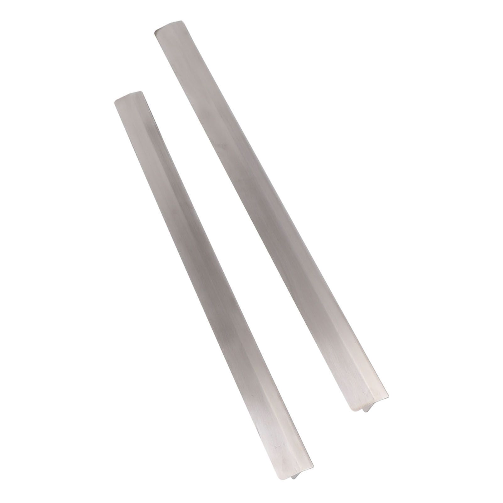 2PCS Kitchen Stove Counter Gap Cover Easy Cleaning Stainless Steel Gap Cover view 8