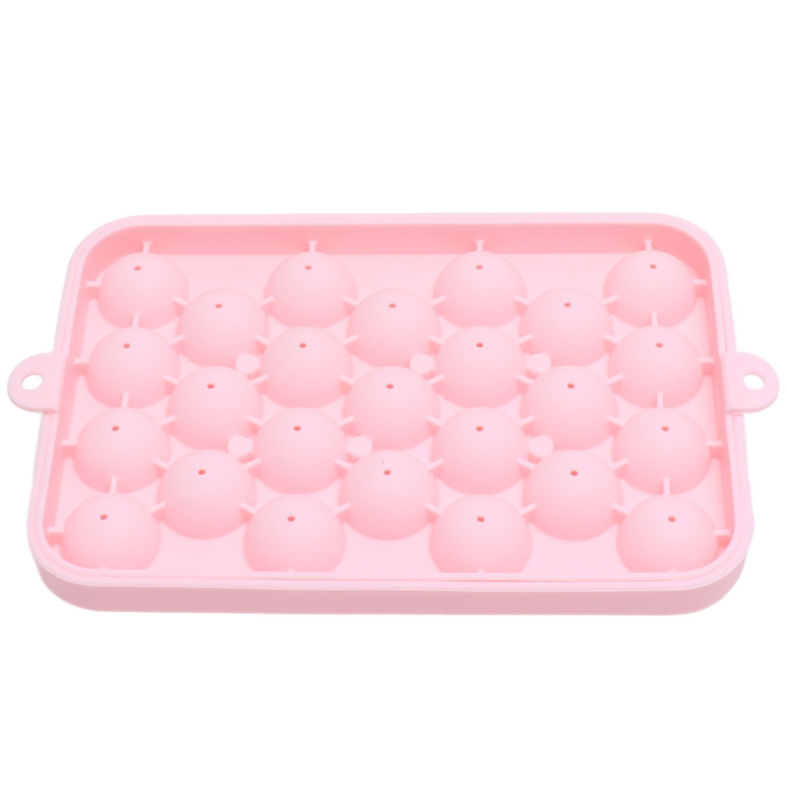 25 Grid Ice Cube Tray Easy Release Silicone Ice Ball Maker Mold Mini Round Ice