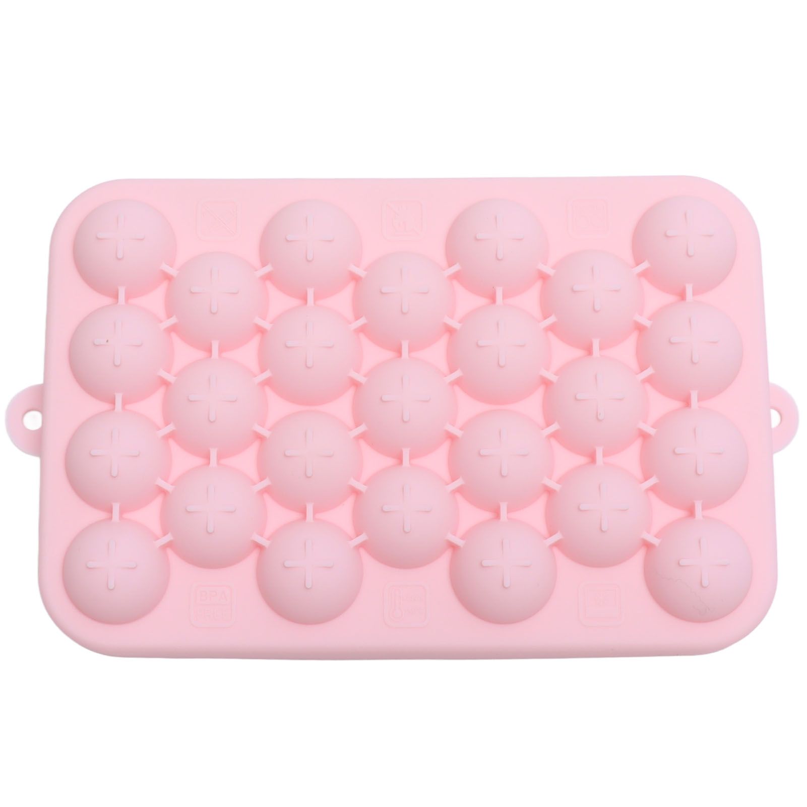 25 Grid Ice Cube Tray Easy Release Silicone Ice Ball Maker Mold Mini Round Ice view 5