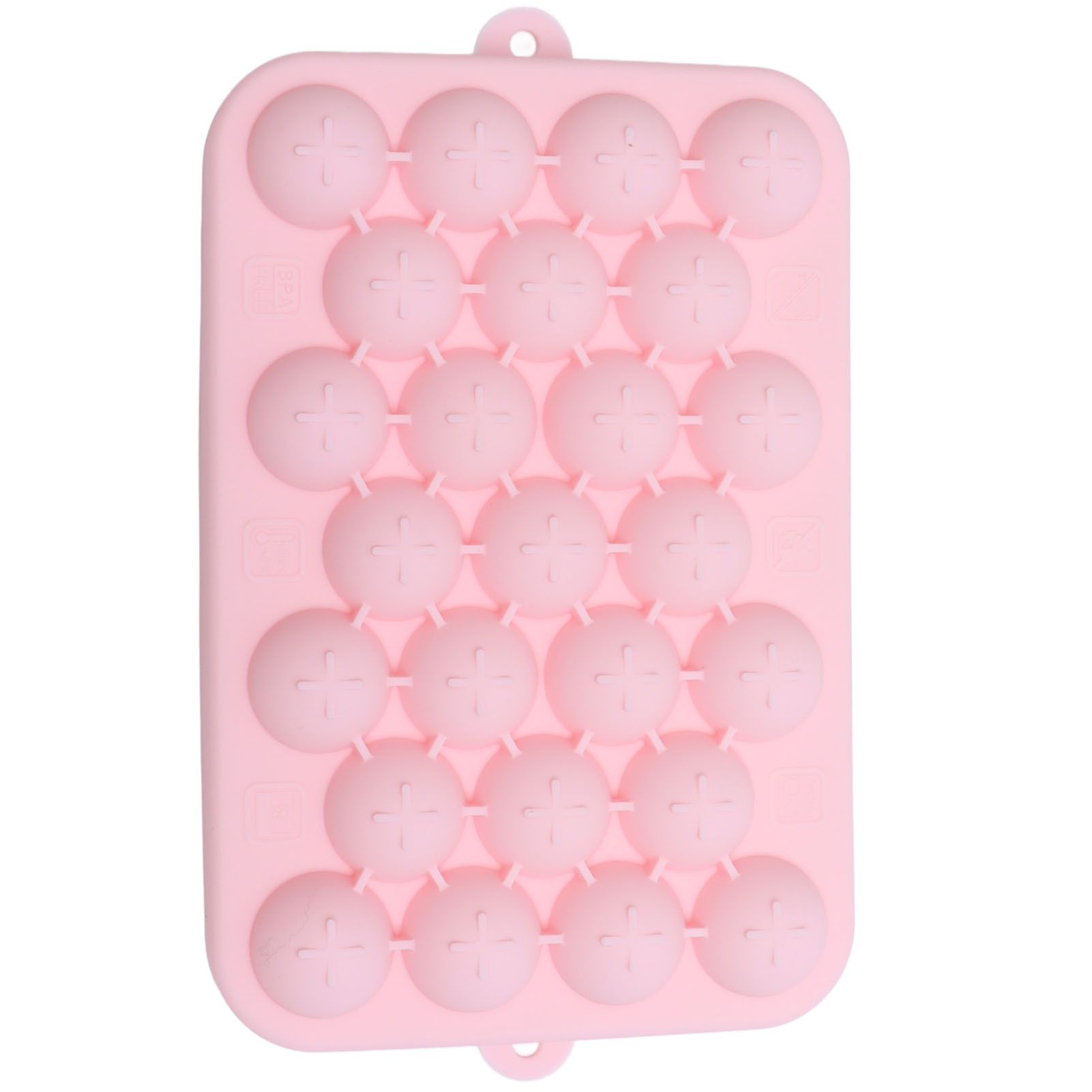 25 Grid Ice Cube Tray Easy Release Silicone Ice Ball Maker Mold Mini Round Ice view 7