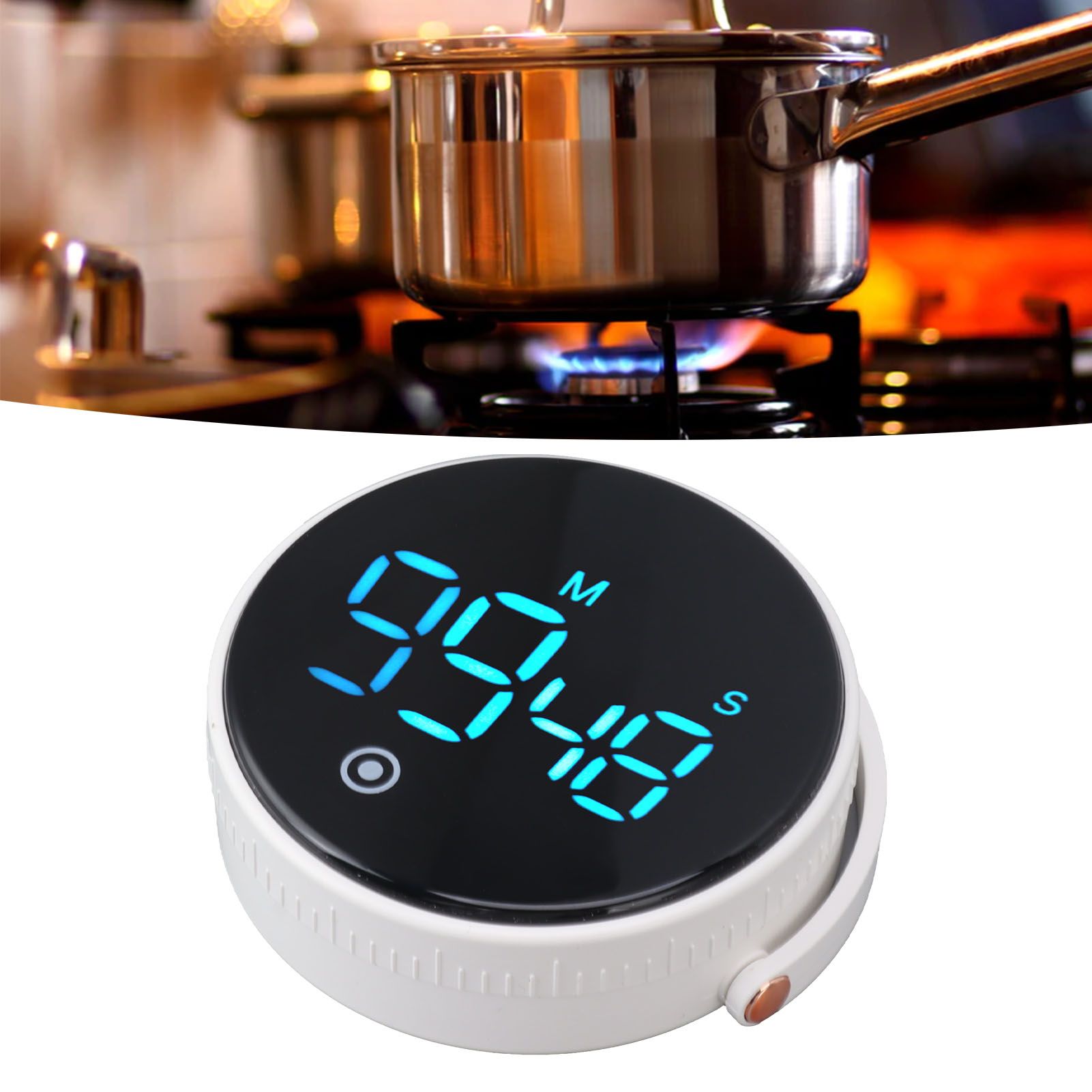 Digital Kitchen Timer Magnetic Large LED Display Countdown Timer for Cooking view 11