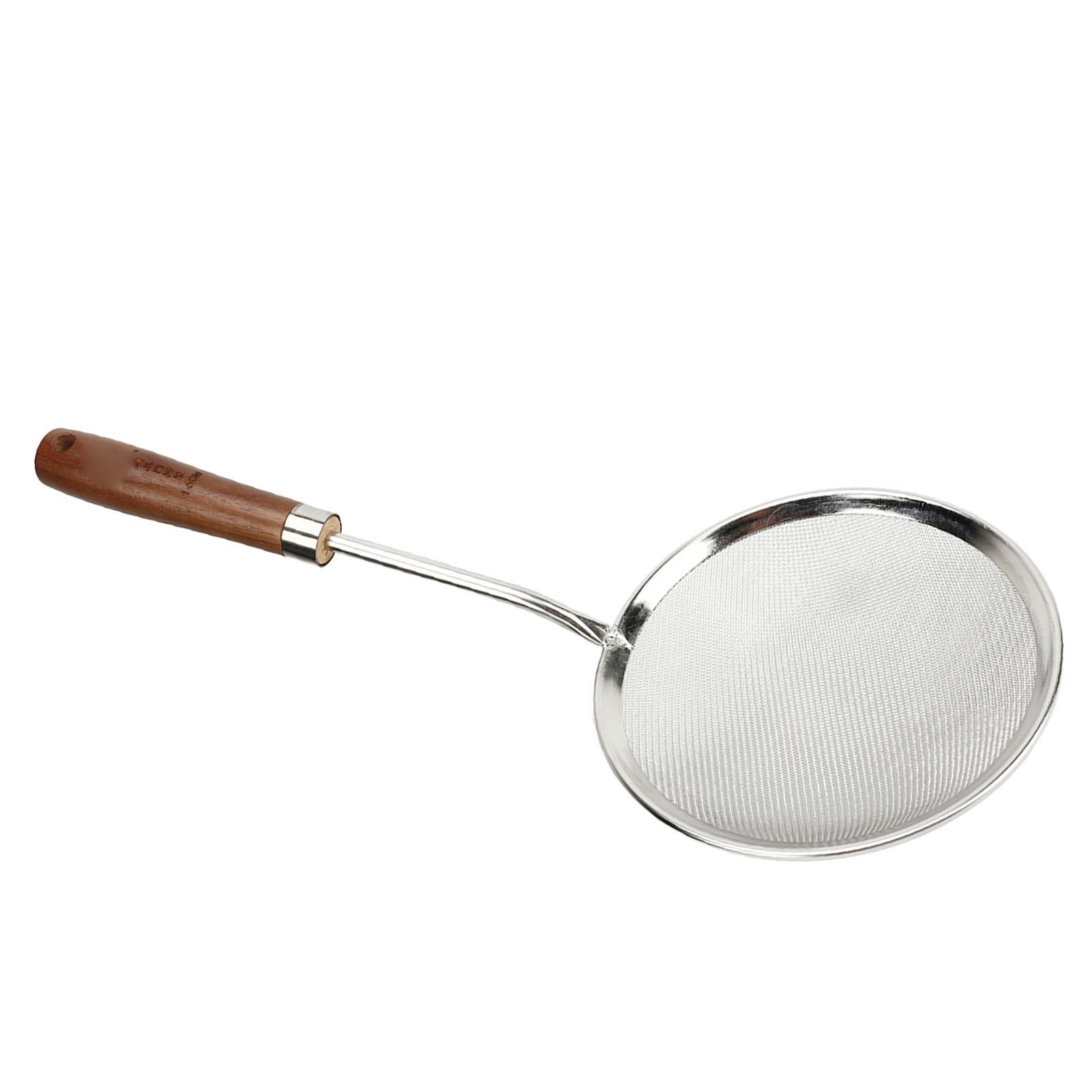 Oil Colander Efficiency Filtration Easy To Use Fine Mesh Food Strainer Spoon view 6