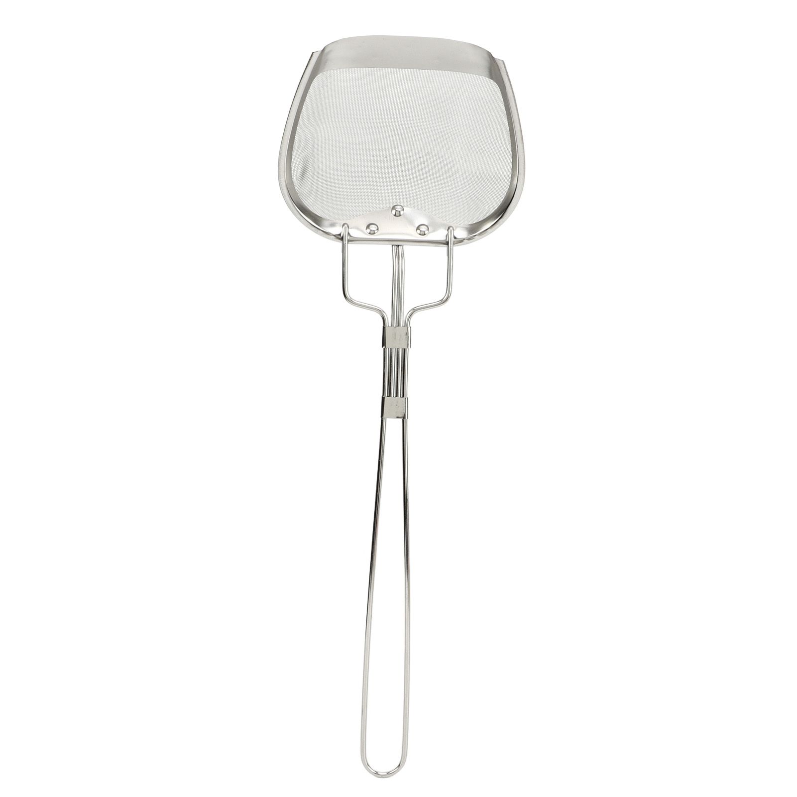 Fine Mesh Strainer 0.02in 304 Stainless Steel Firm Stable Handle Smoothing