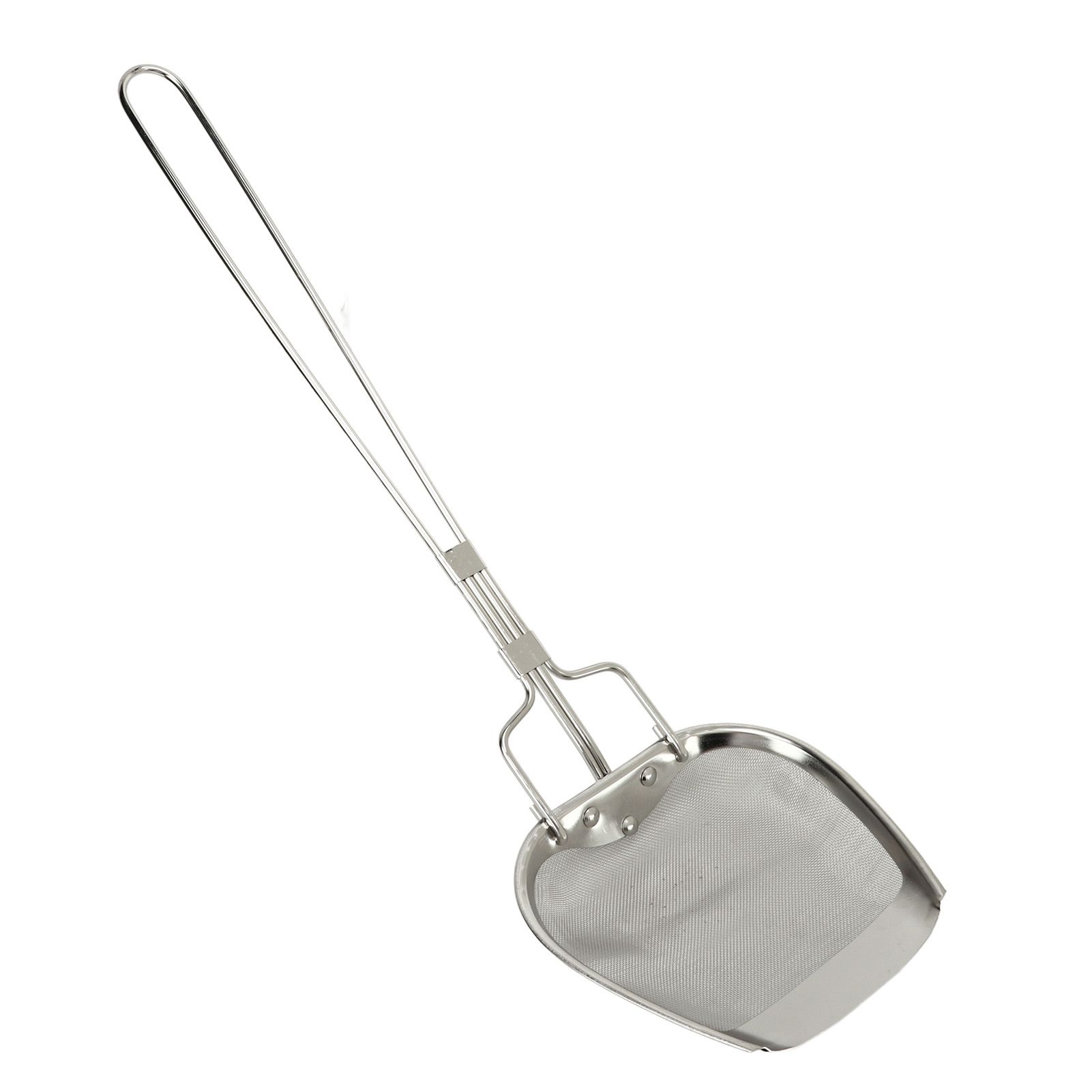 Fine Mesh Strainer 0.02in 304 Stainless Steel Firm Stable Handle Smoothing view 4