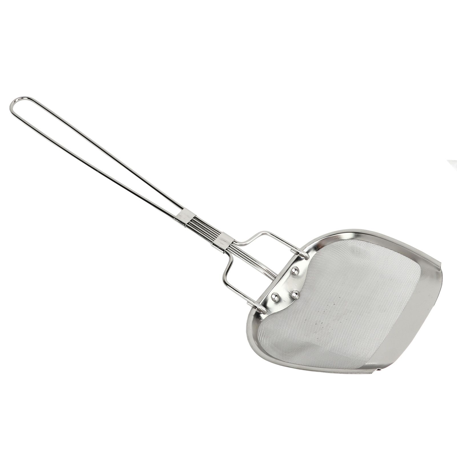Fine Mesh Strainer 0.02in 304 Stainless Steel Firm Stable Handle Smoothing view 6
