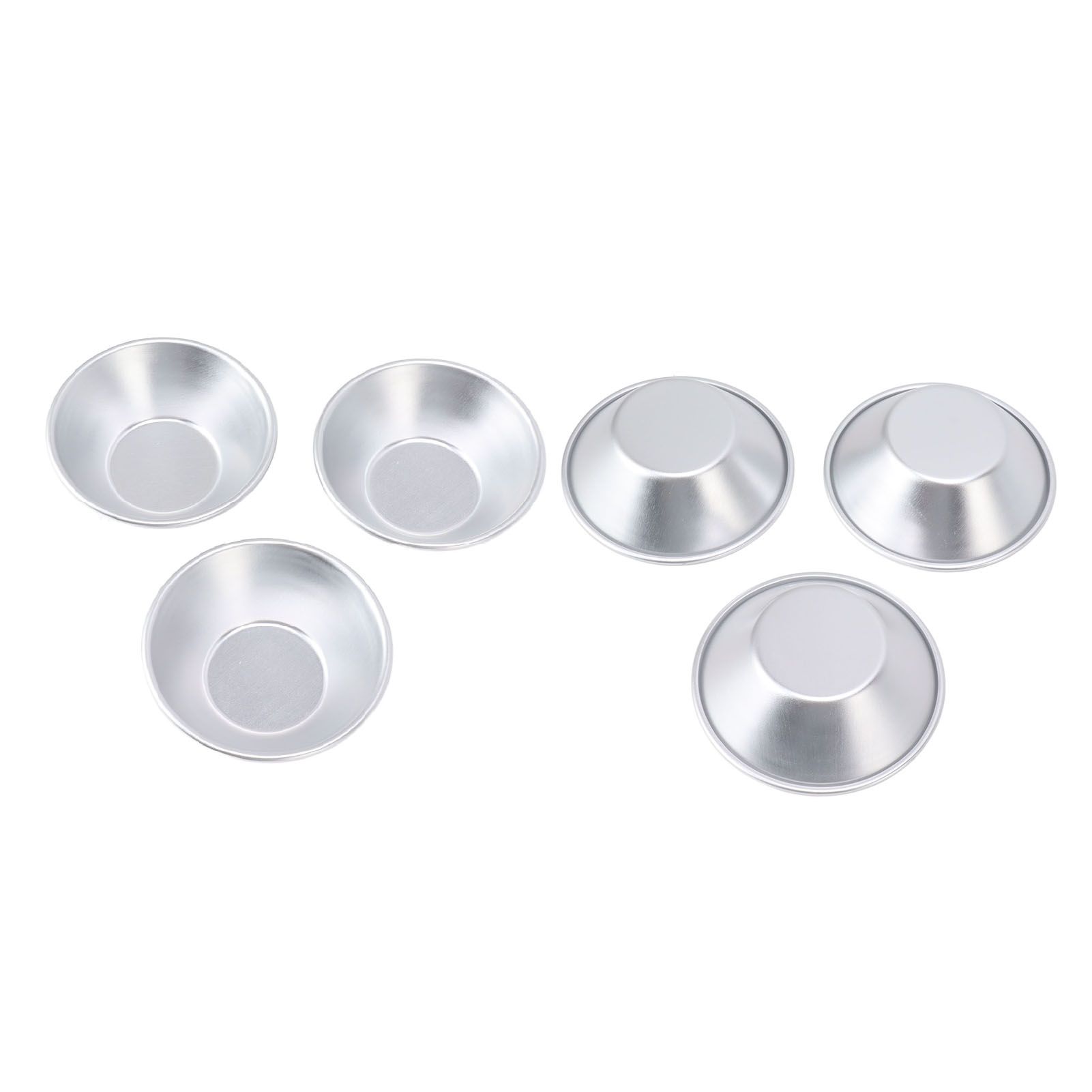 25Pcs Aluminum Egg Tart Molds Small Tart Pie Tin Mini Cupcake Cake Muffin view 8