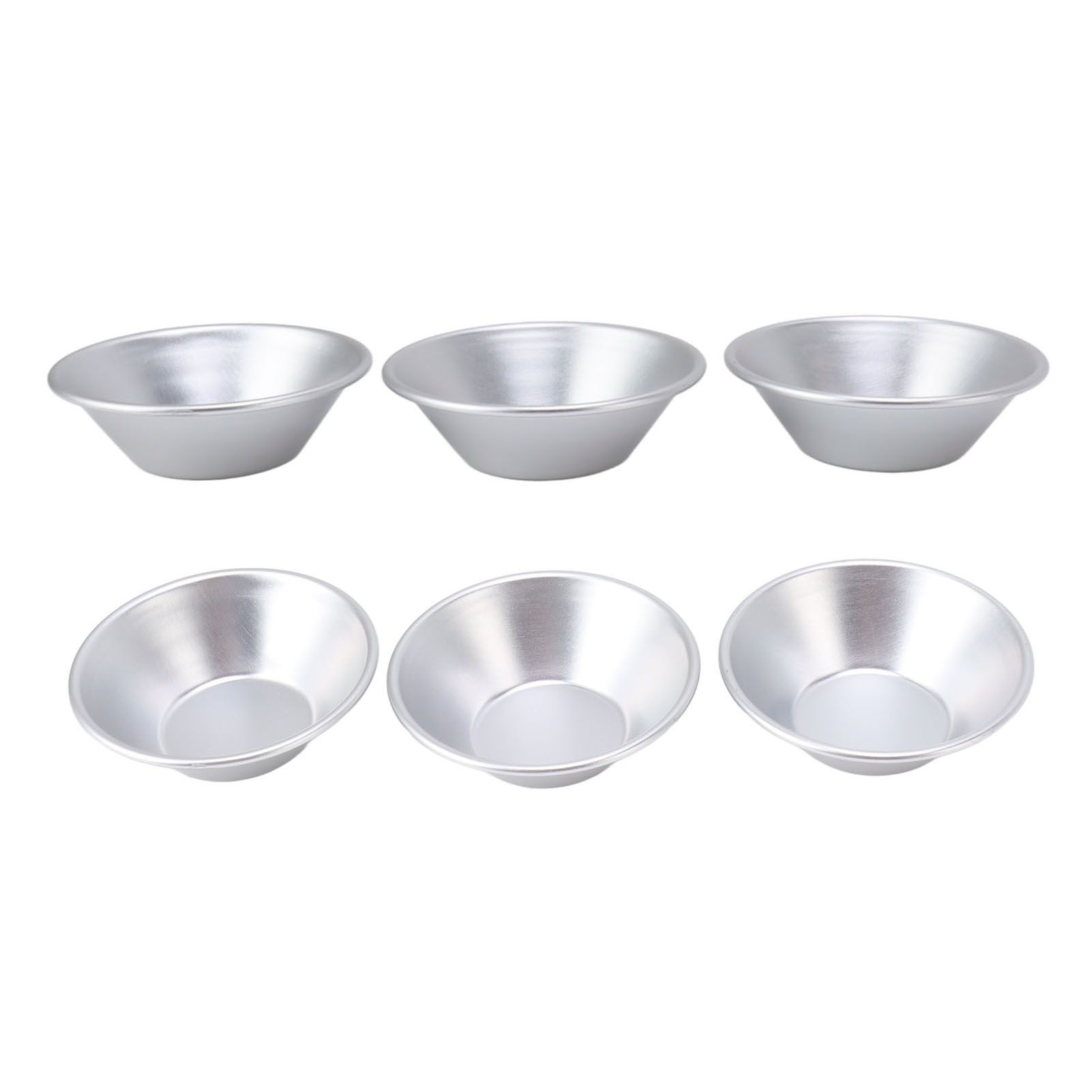 25Pcs Aluminum Egg Tart Molds Small Tart Pie Tin Mini Cupcake Cake Muffin view 9