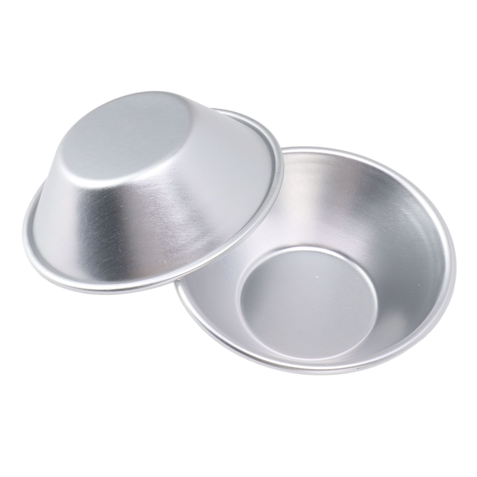 25Pcs Aluminum Egg Tart Molds Small Tart Pie Tin Mini Cupcake Cake Muffin view 13