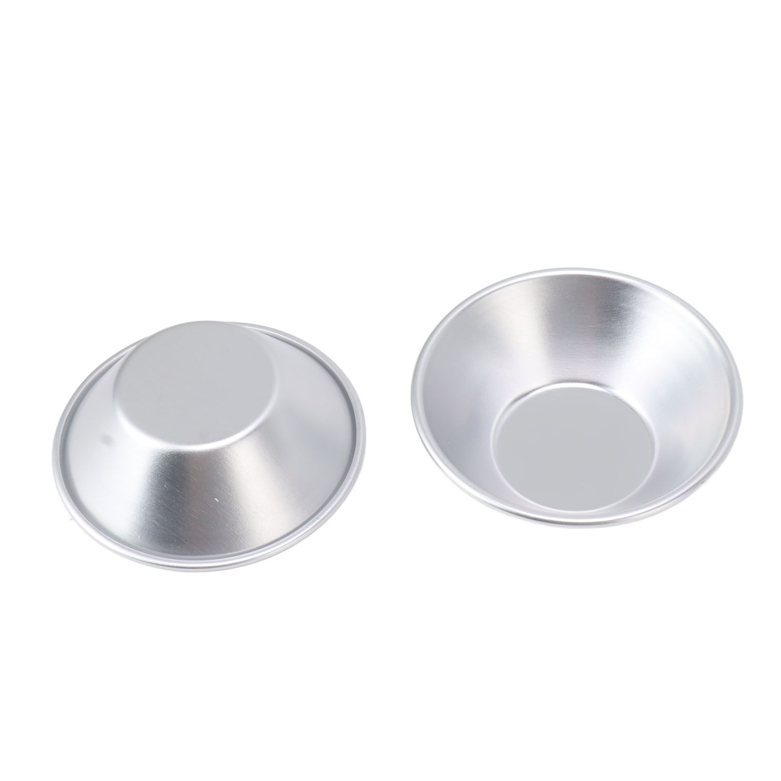 25Pcs Aluminum Egg Tart Molds Small Tart Pie Tin Mini Cupcake Cake Muffin view 14