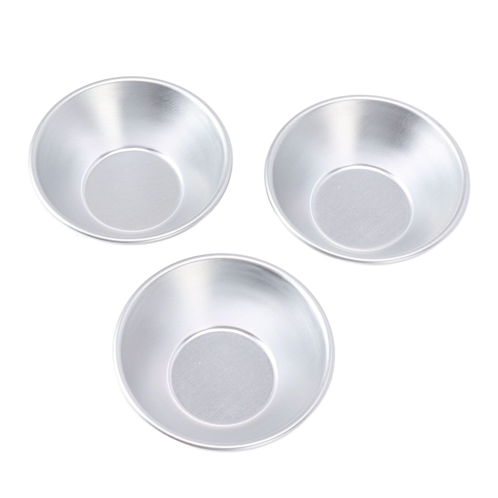 25Pcs Aluminum Egg Tart Molds Small Tart Pie Tin Mini Cupcake Cake Muffin view 15