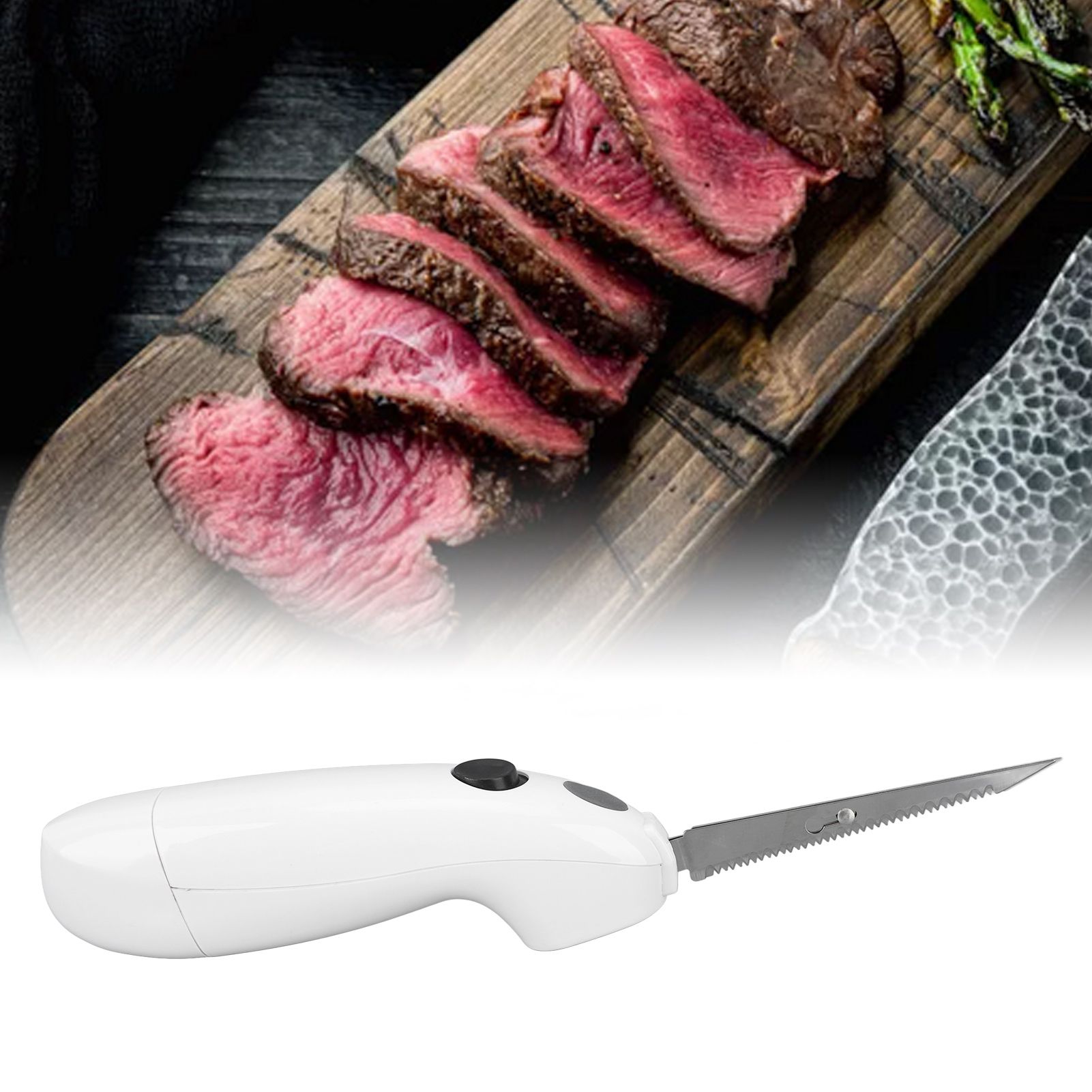 Battery Powered Knife Stainless Steel Cordless Electric Fillet Knife Portable view 12