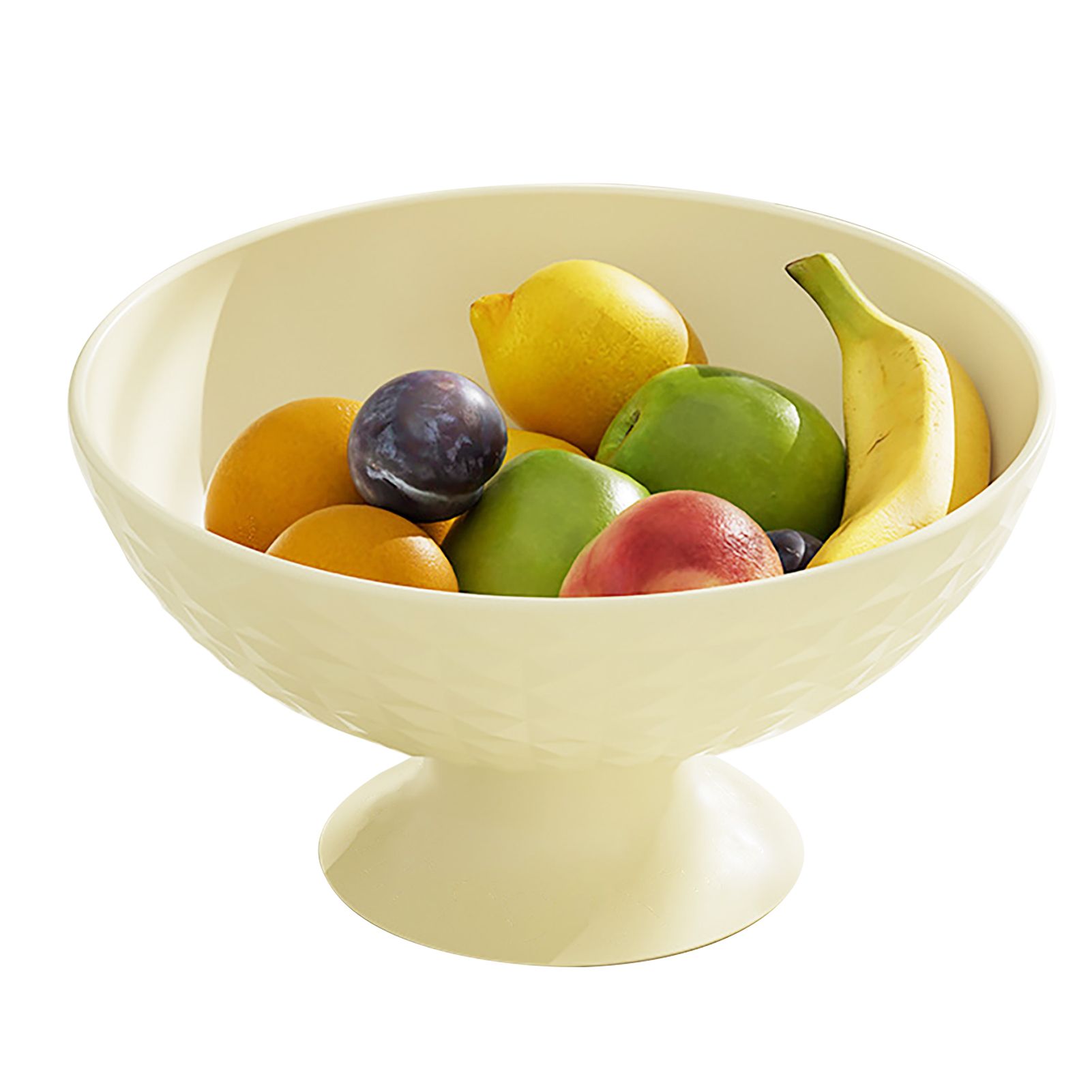 Fruit Tray Plate Holder Plastic Footed Snacks Vegetables Fruits Basket Bowl view 4