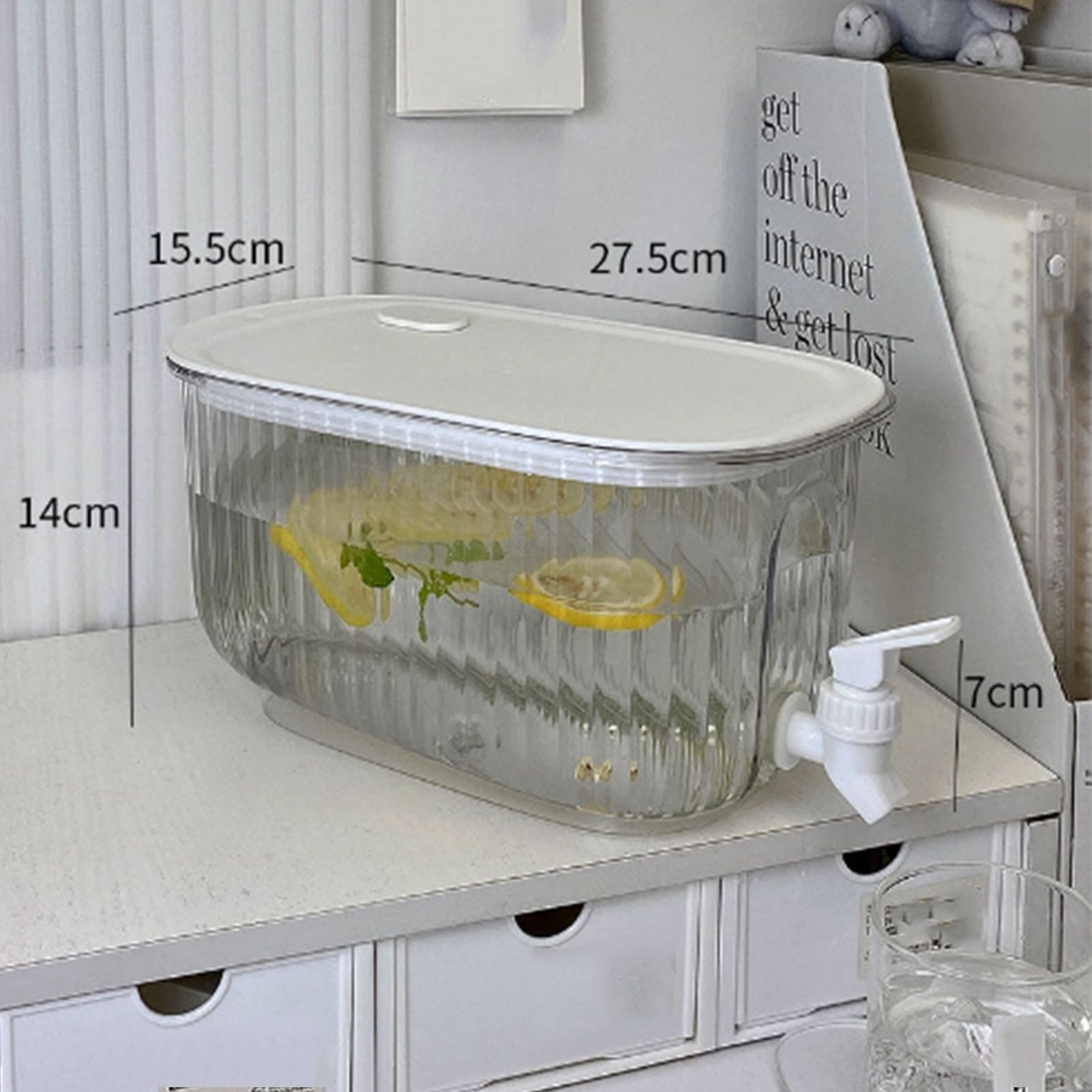 Beverage Drink Dispenser Large Capacity Food Grade Thickened Leakage Proof view 13