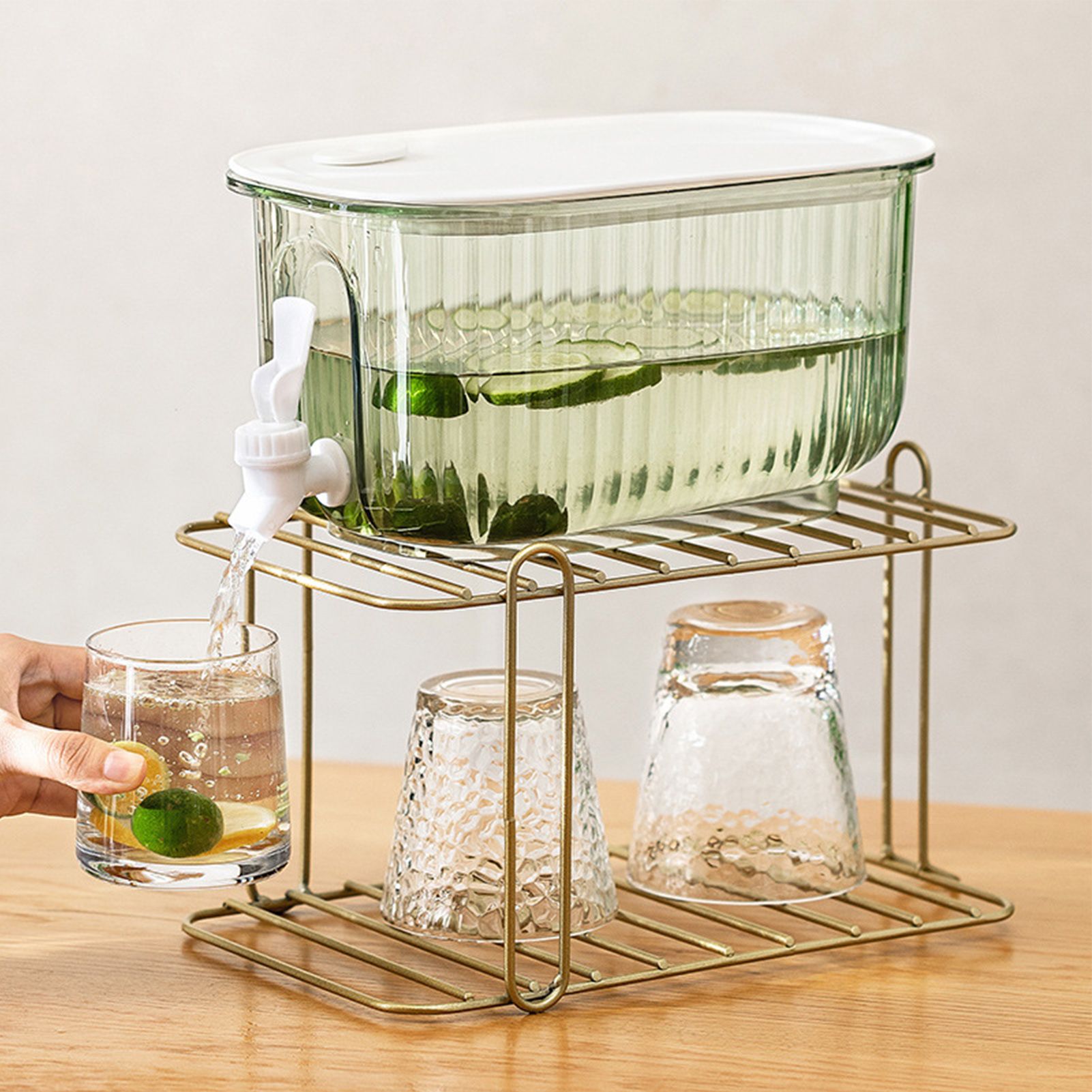 Beverage Drink Dispenser Large Capacity Food Grade Thickened Leakage Proof view 11