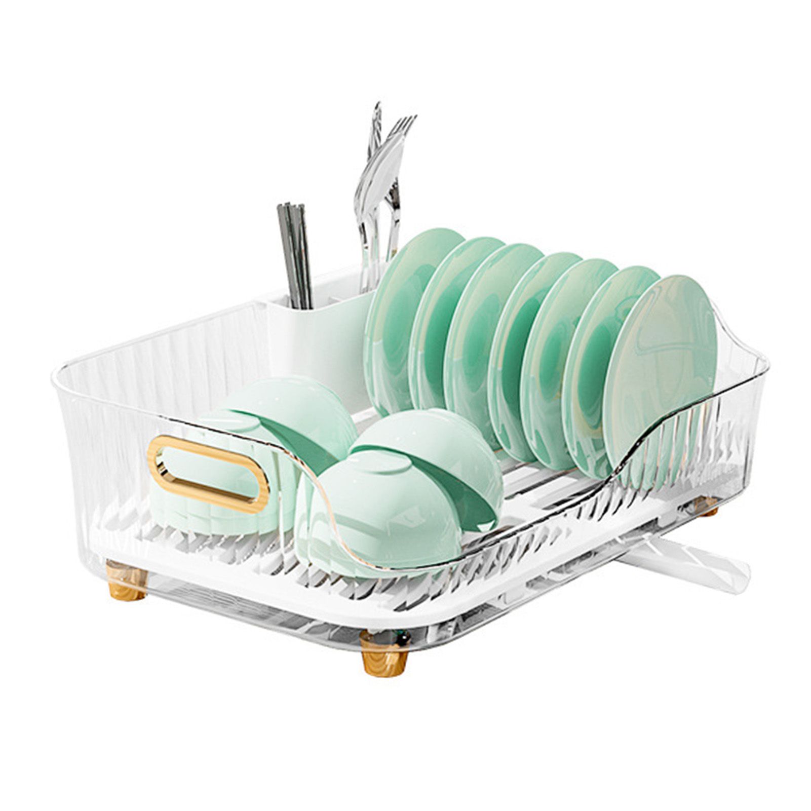 Dish Drying Rack Plastic Visualize Diversion Effluent Dish Diversion Rack for