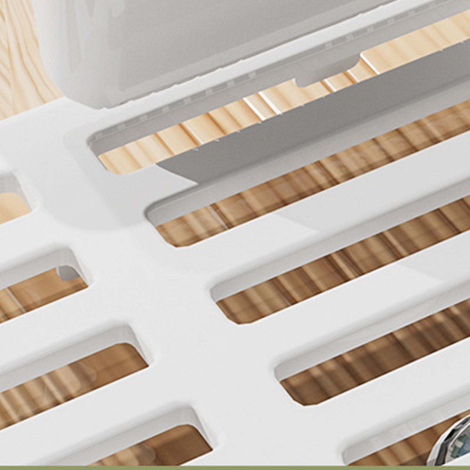 Dish Drying Rack Plastic Visualize Diversion Effluent Dish Diversion Rack for view 7