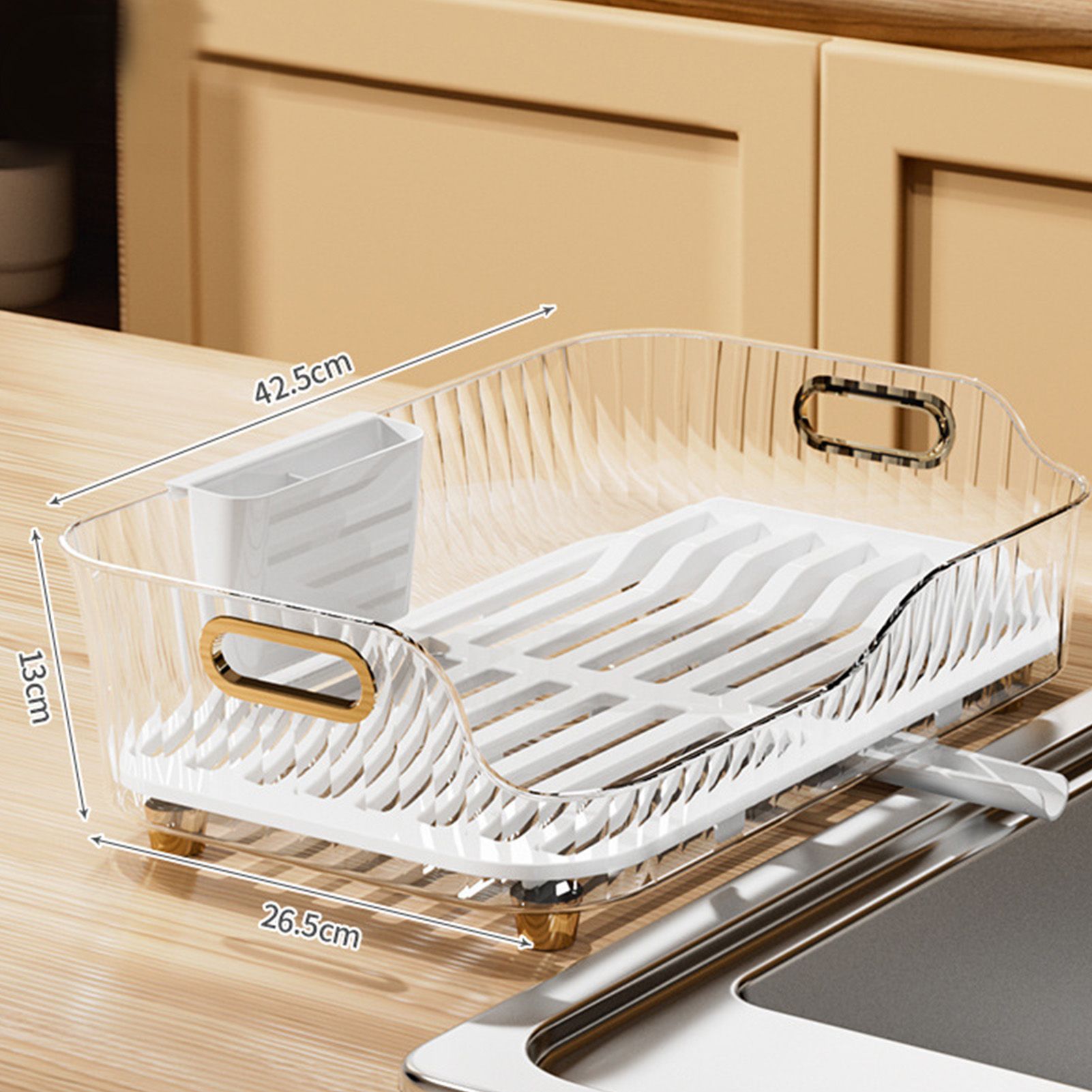 Dish Drying Rack Plastic Visualize Diversion Effluent Dish Diversion Rack for view 10