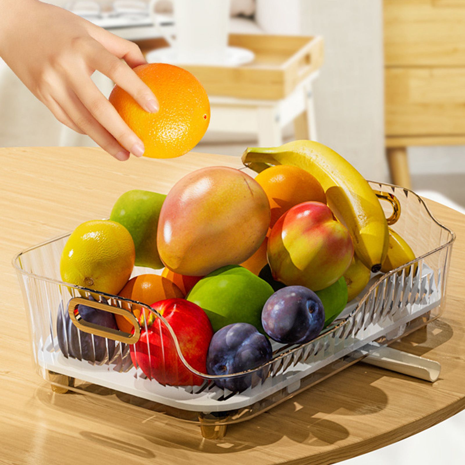 Dish Drying Rack Plastic Visualize Diversion Effluent Dish Diversion Rack for view 12