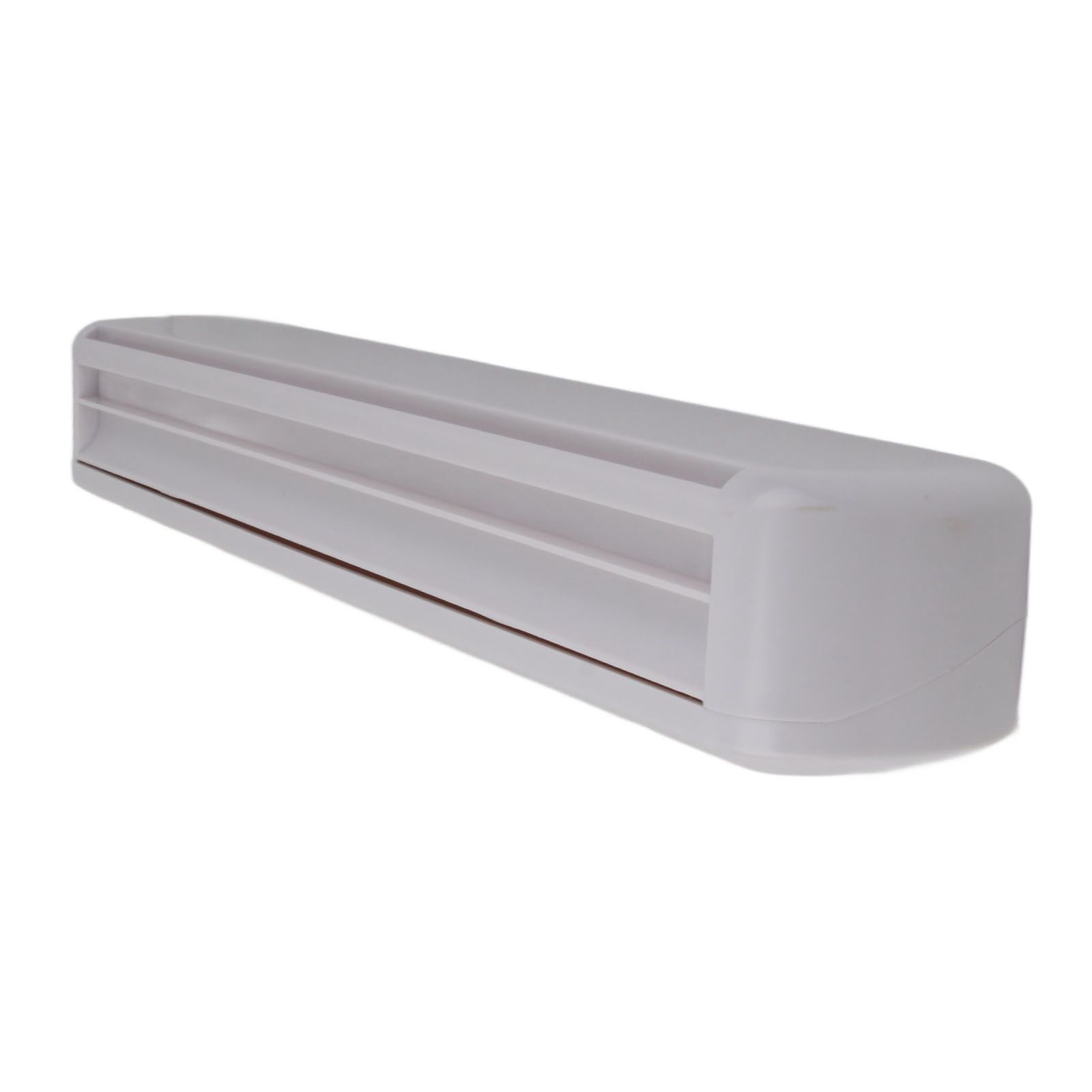 Plastic Wrap Organizer Cling Film Cutter Suction Cup Cling Film Cutting Box view 2