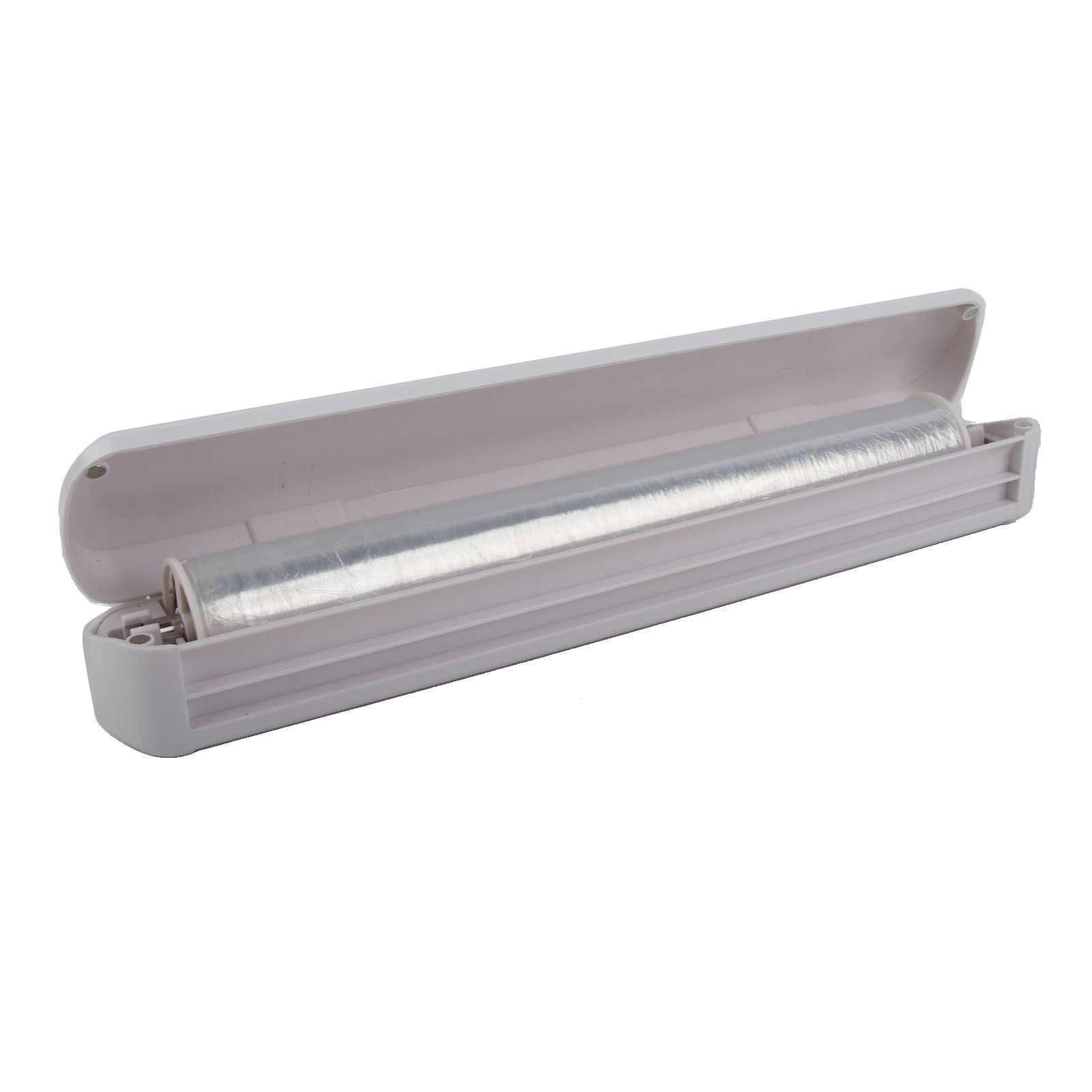 Plastic Wrap Organizer Cling Film Cutter Suction Cup Cling Film Cutting Box view 4