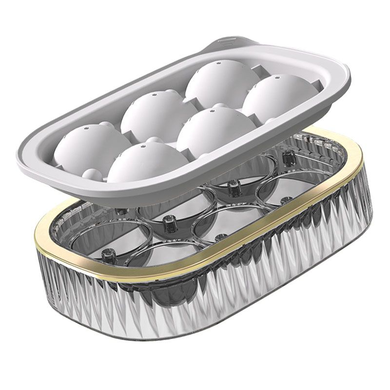 Ice Ball Maker Round Ice Cube Mold Tray for Home Bar Cocktails Bourbon Whiskey view 4