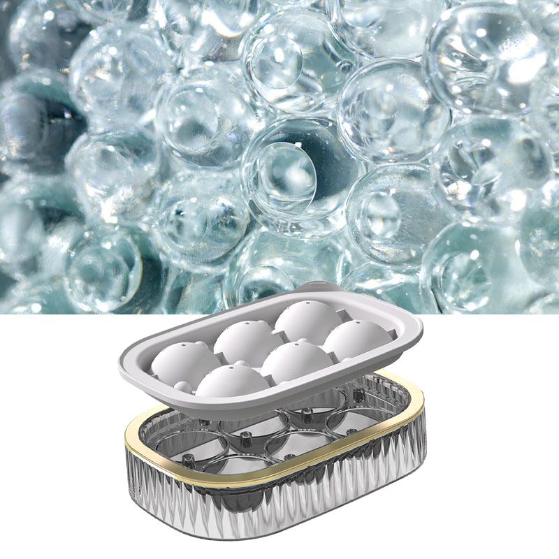 Ice Ball Maker Round Ice Cube Mold Tray for Home Bar Cocktails Bourbon Whiskey view 6
